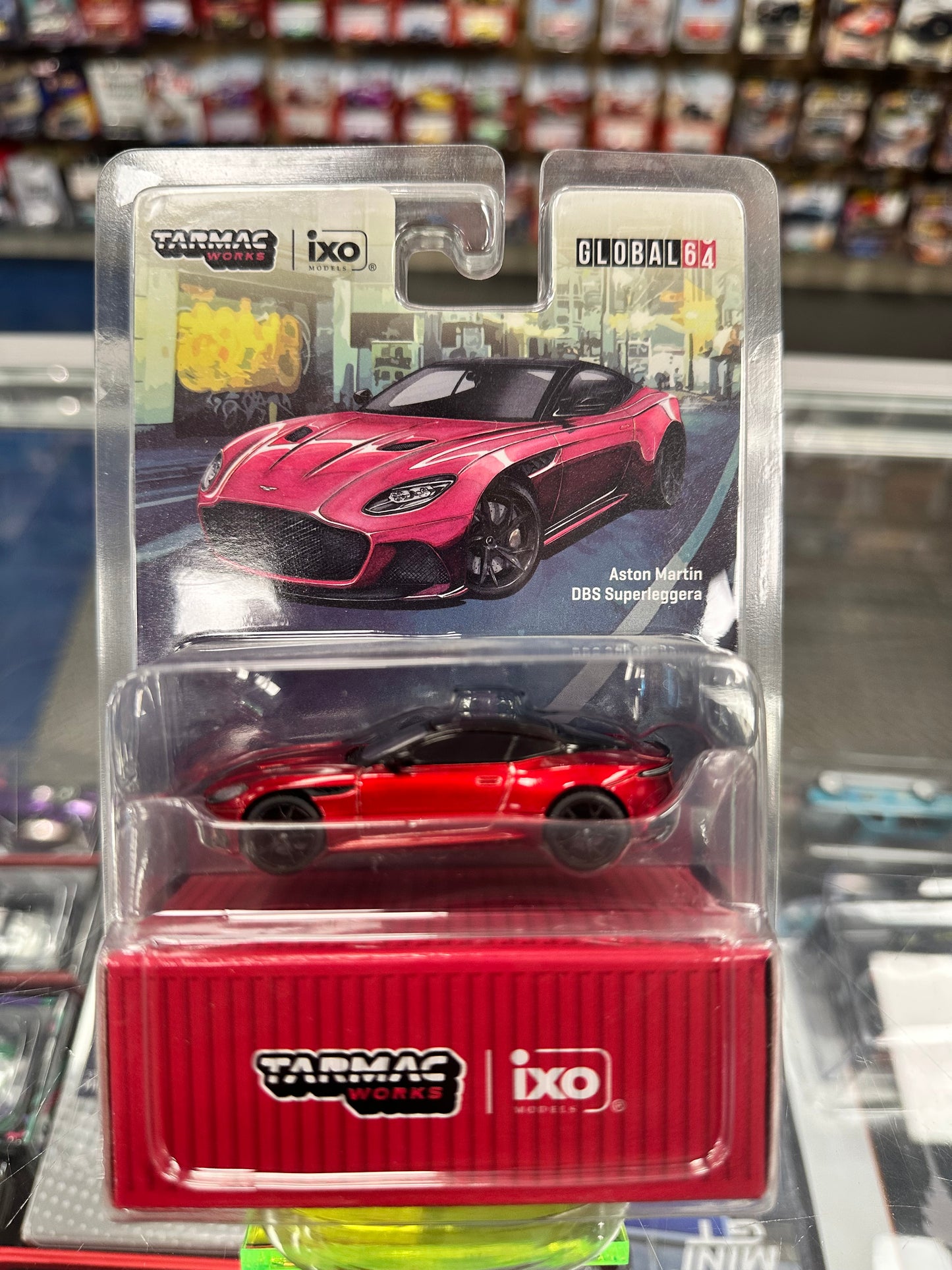 Tarmac Aston Martin DBS Superleggera Red Metallic