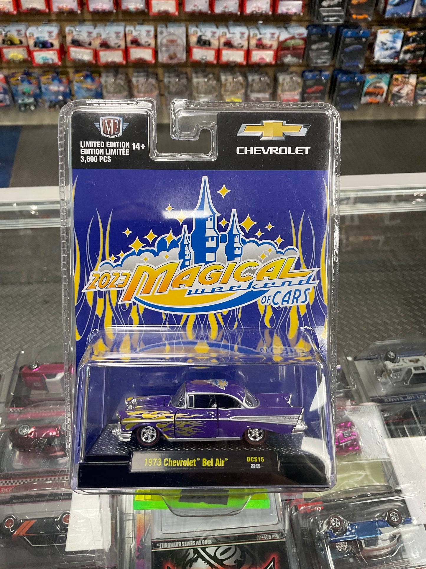 M2 Machines 1973 Chevrolet Bel Air 2023 Magical Weekend of Cars