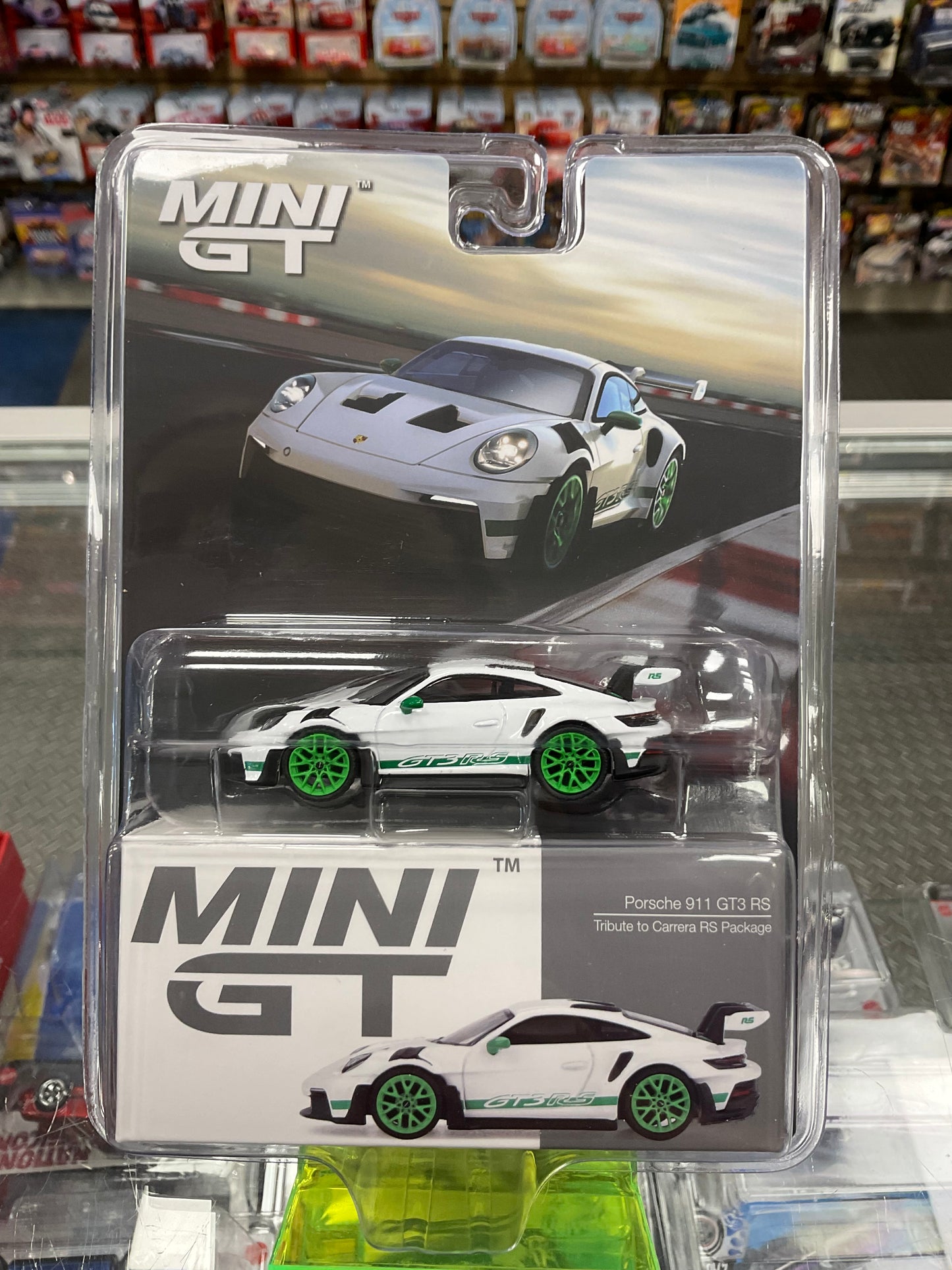 Mini GT 827 Porsche 911 GT3 RS Tribute to Carrera RS Package