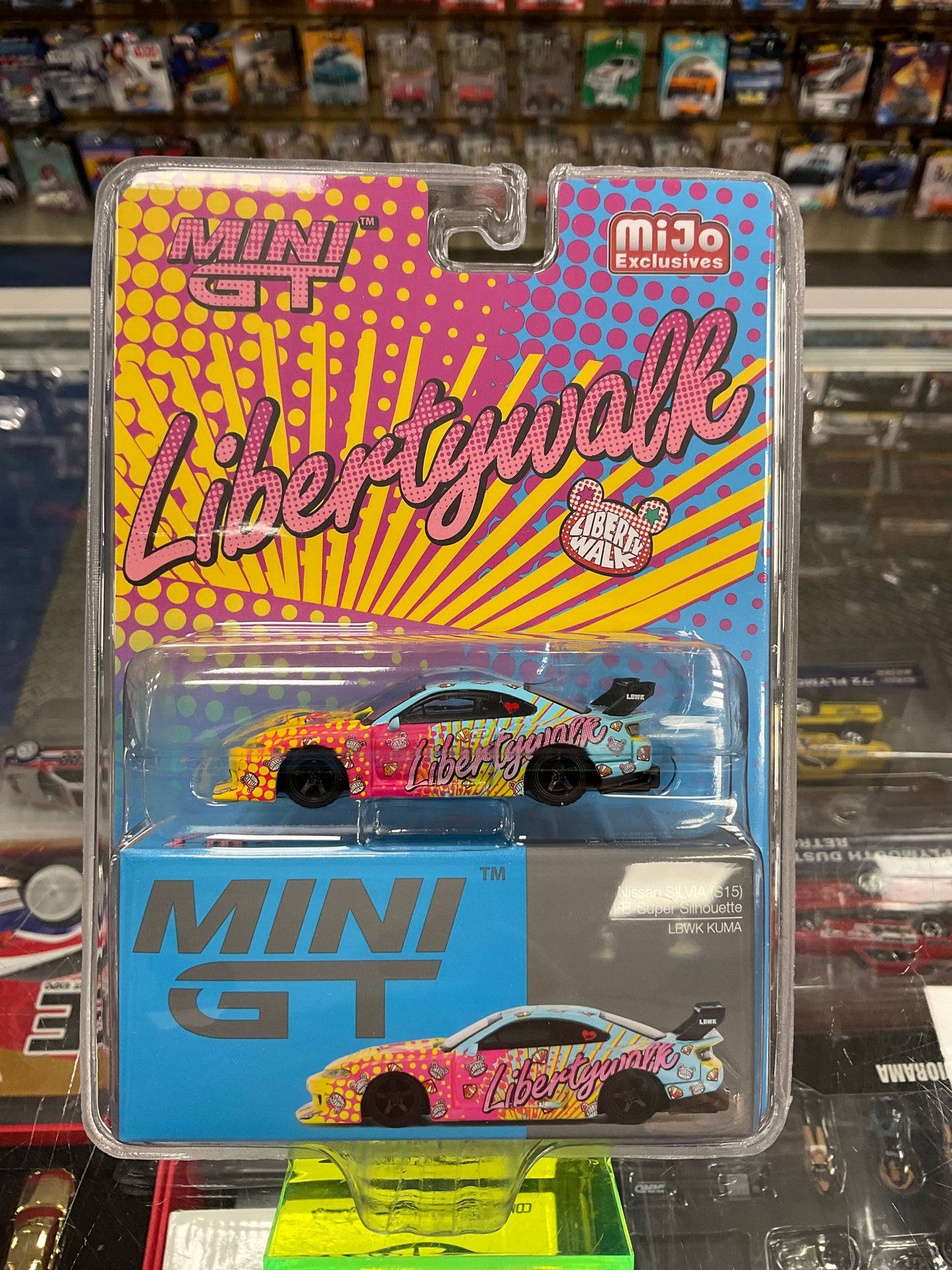 Mini GT 743 Nissan Silvia (S15) LB-Super Silhouette LBWK KUMA