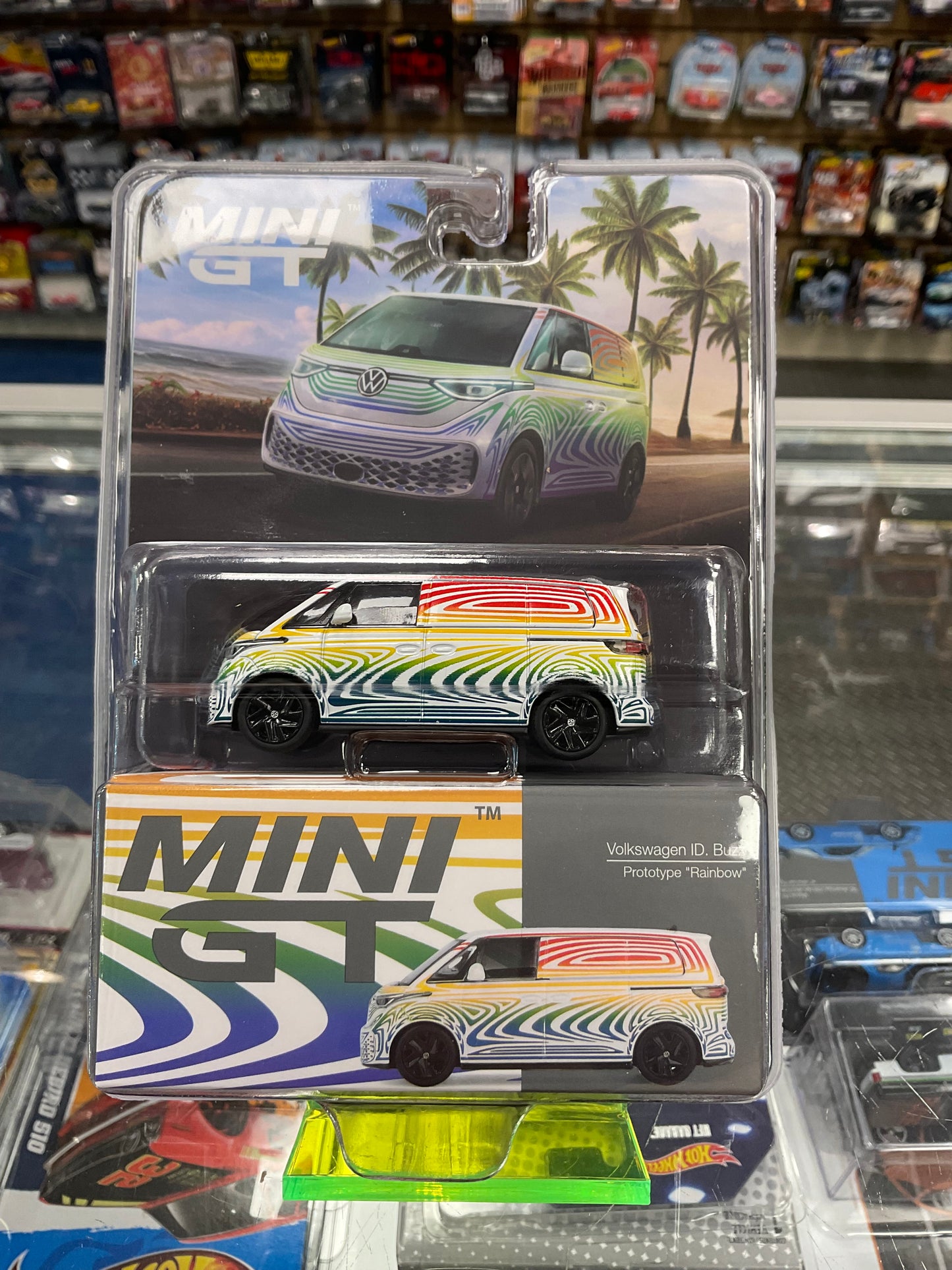 MiniGT 899 Volkswagen ID. Buzz Prototype “Rainbow”