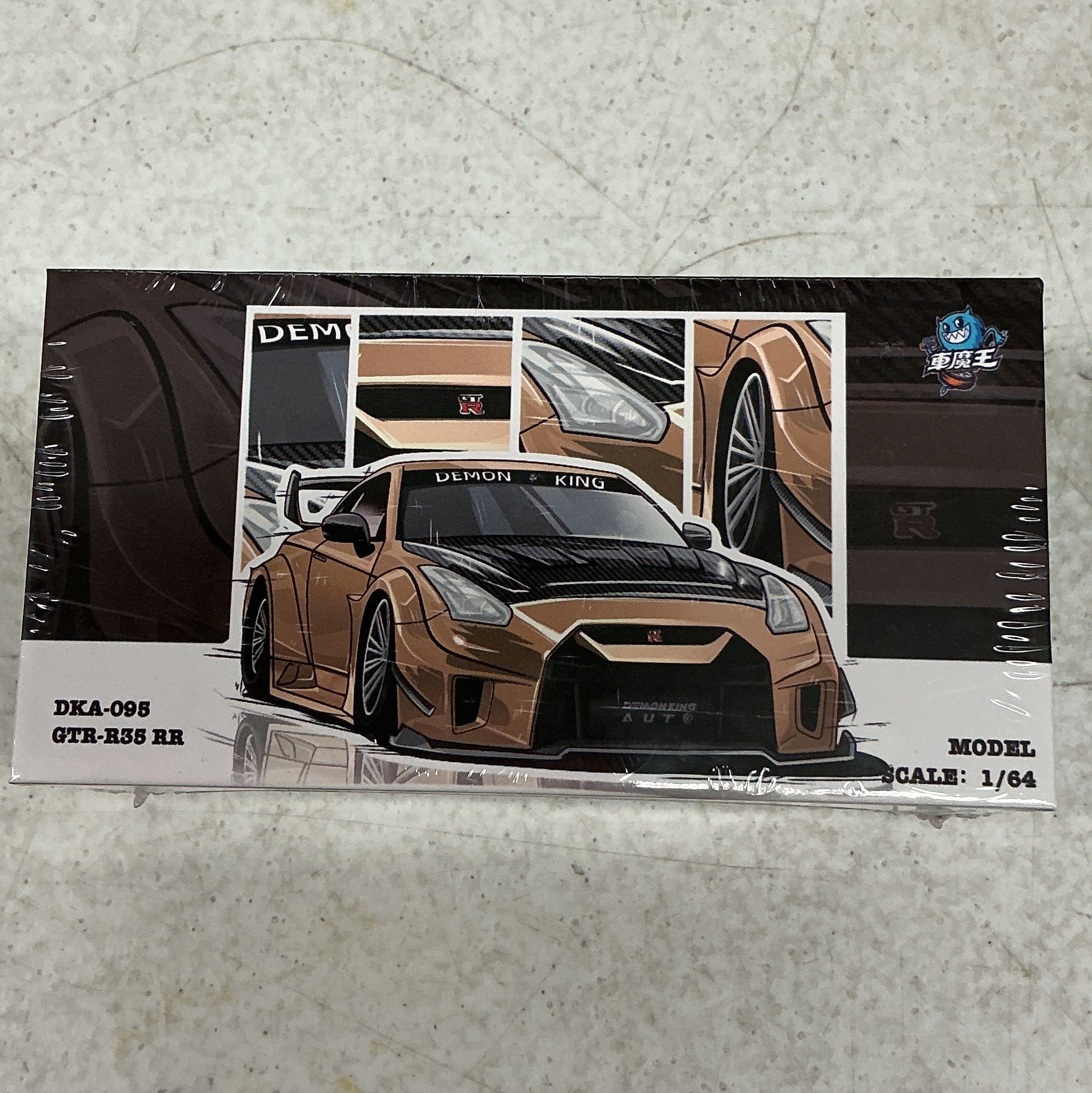 Demon King Auto Scale GTR R35 HEC Gold Limited Edition – Diecastz