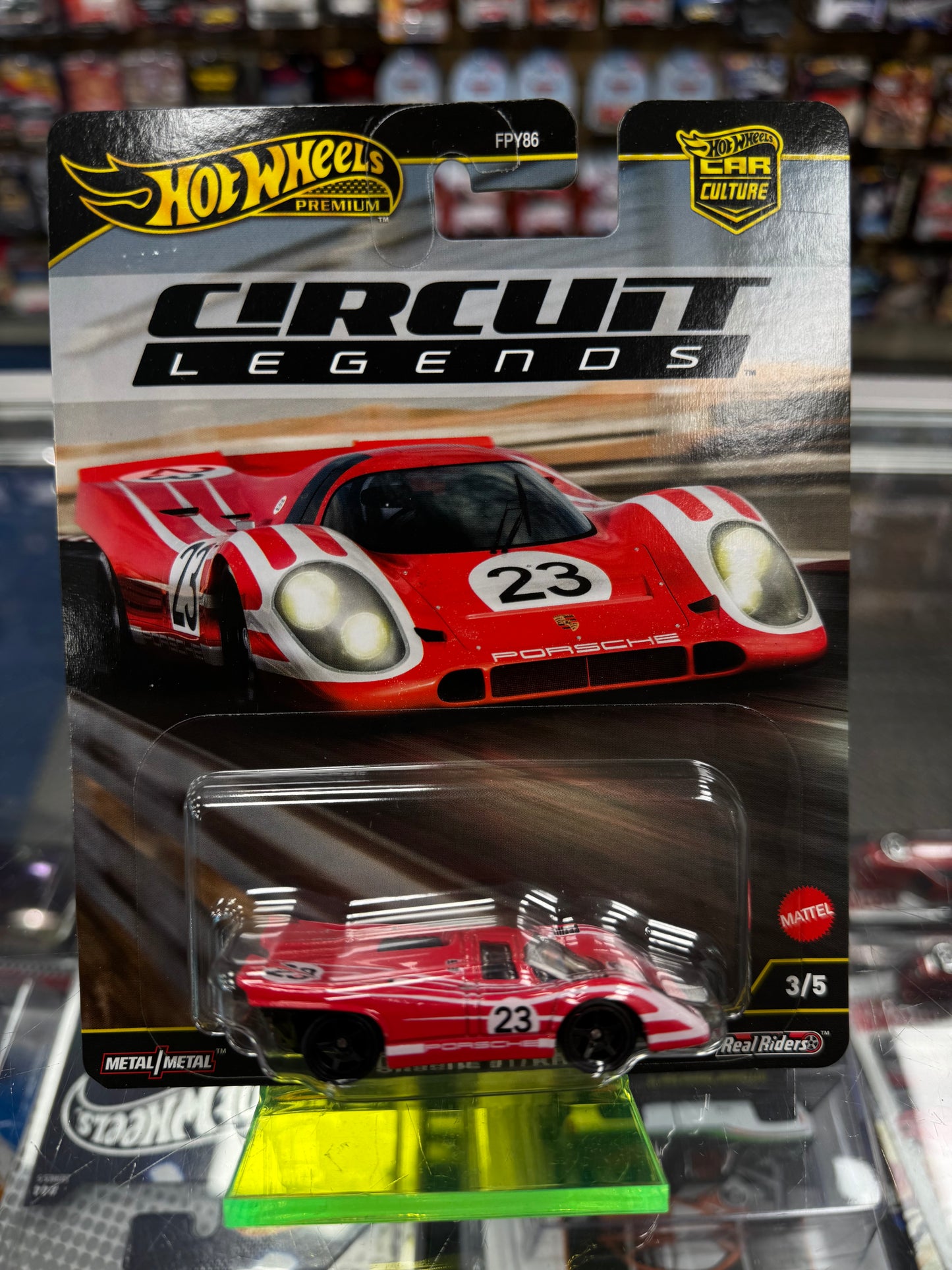 Hot Wheels Premium Circuit Legends Set of 5 961K