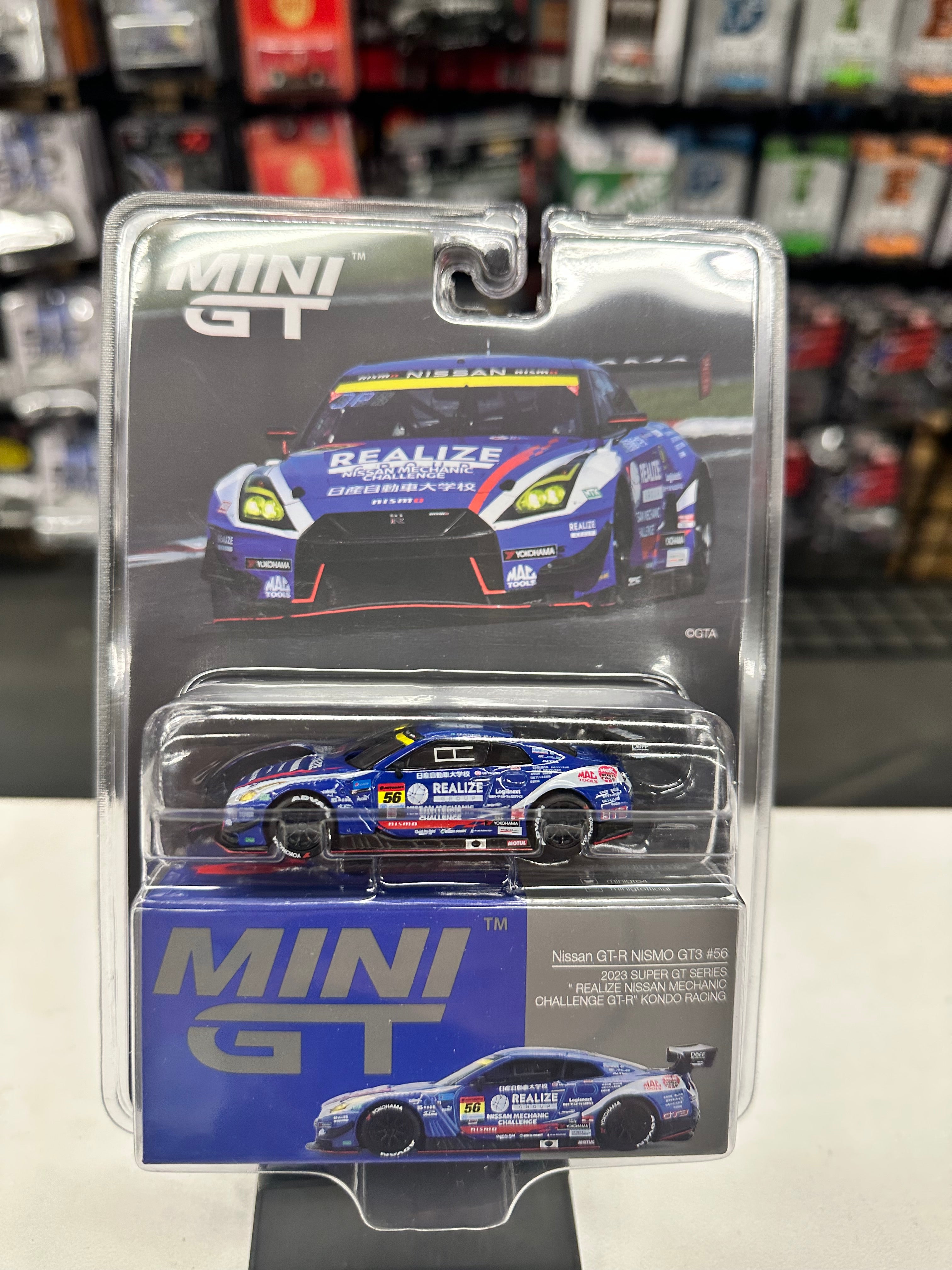 Mini GT 859 Nissan GT-R NISMO GT3 #56 2023 Super GT Series