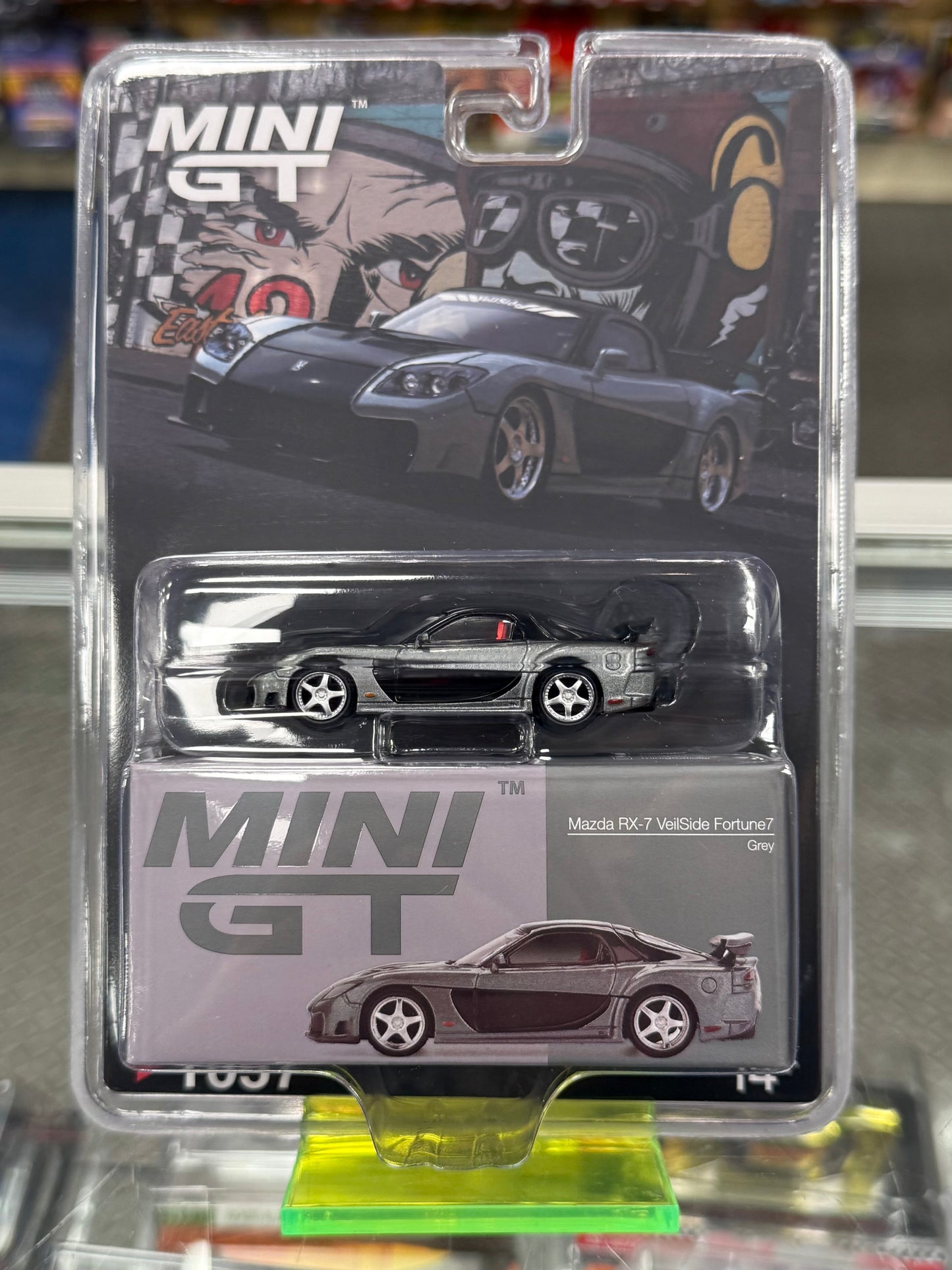 Mini GT 1057 Mazda RX-7 VeilSide Fortune7 Grey