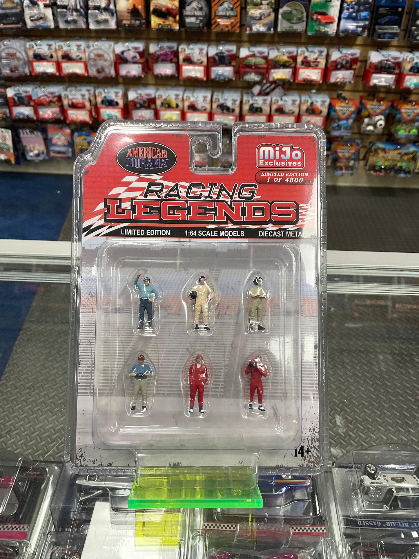 American Diorama Racing Legends Diecast Figures