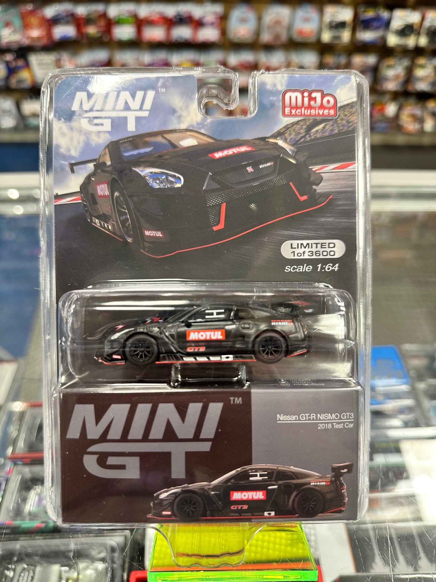 Mini GT 336 Nissan GT-R NISMO GT3 2018 Test Car
