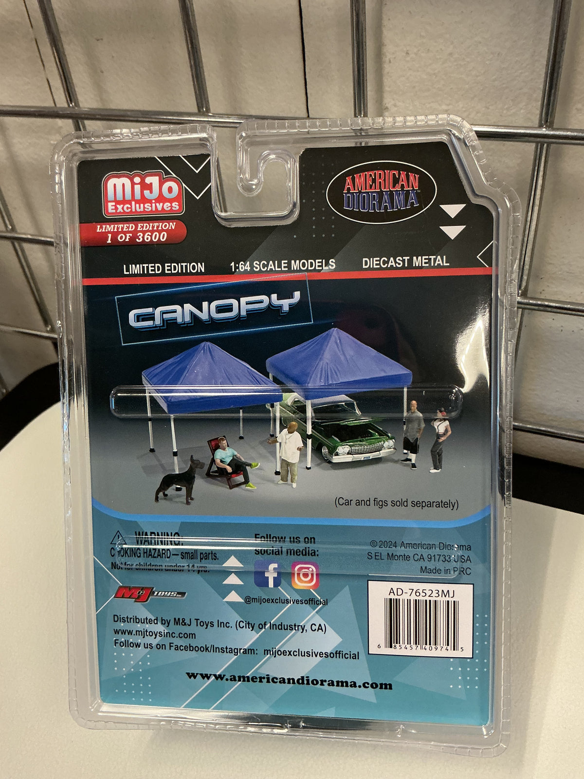 AMERICAN DIORAMA CANOPY 76523