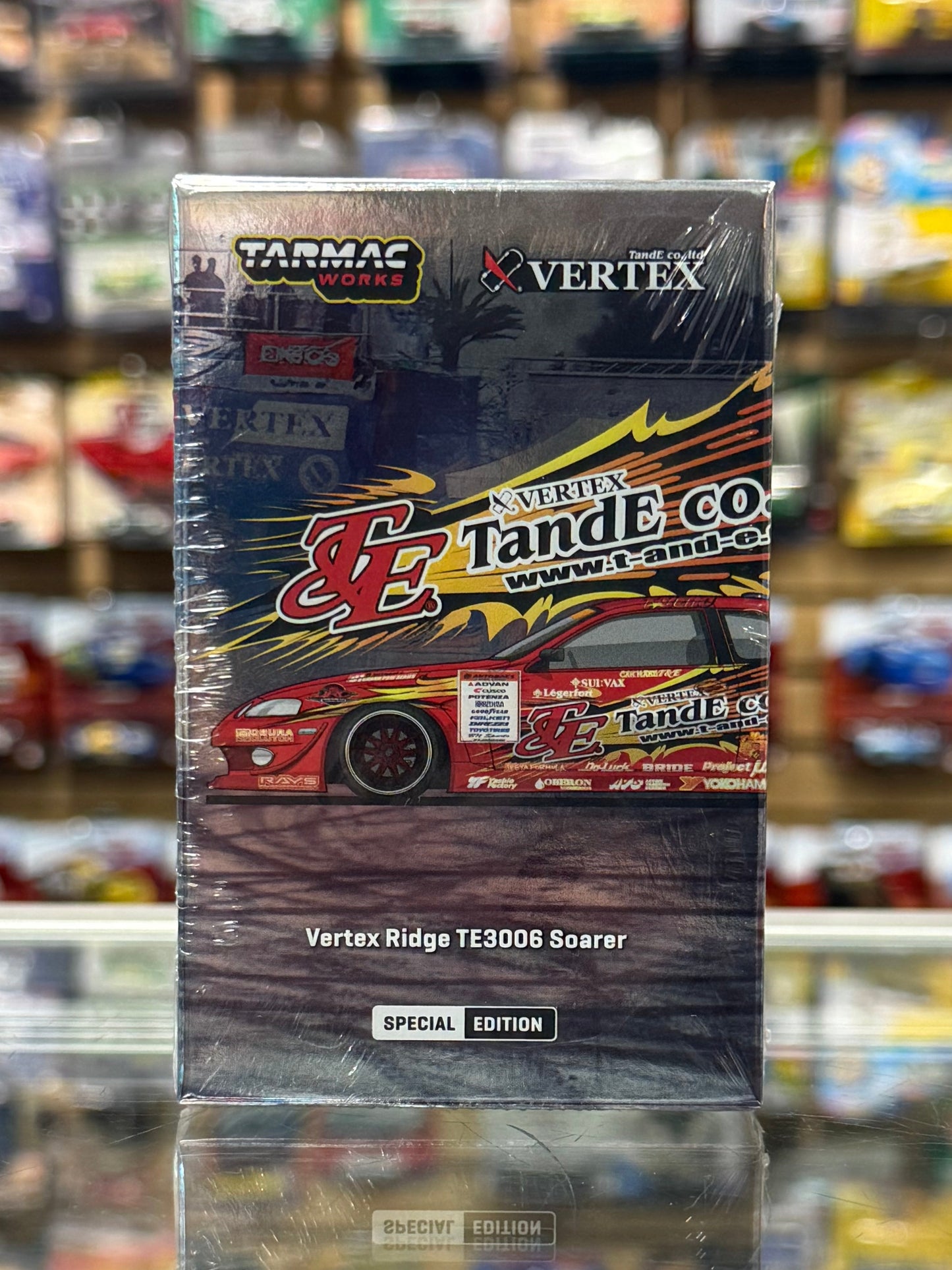 Tarmac Vertex Ridge TE3006 Soarer Chrome Red