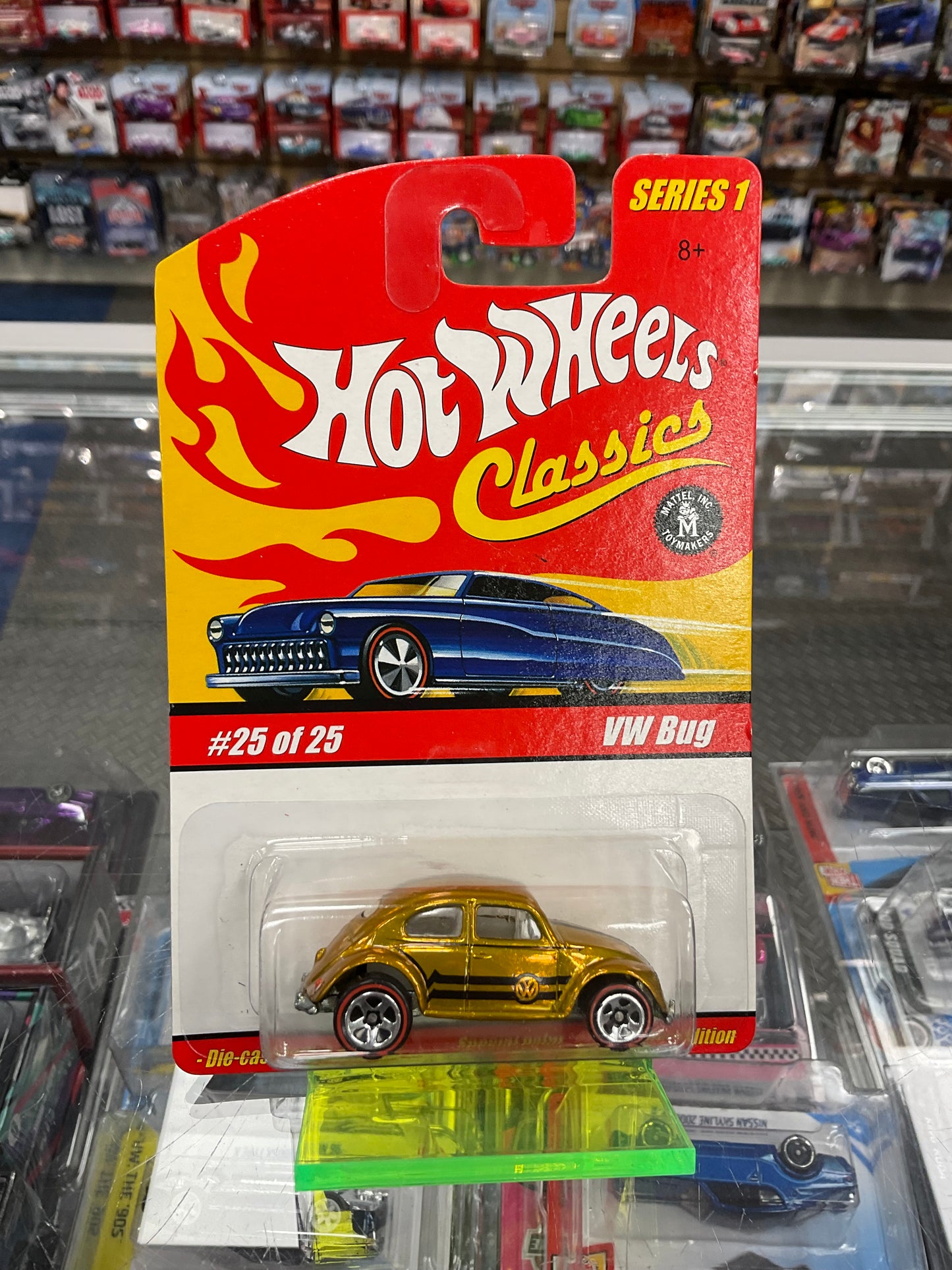 Hot Wheels Classics Series 1 VW Bug Gold Chrome