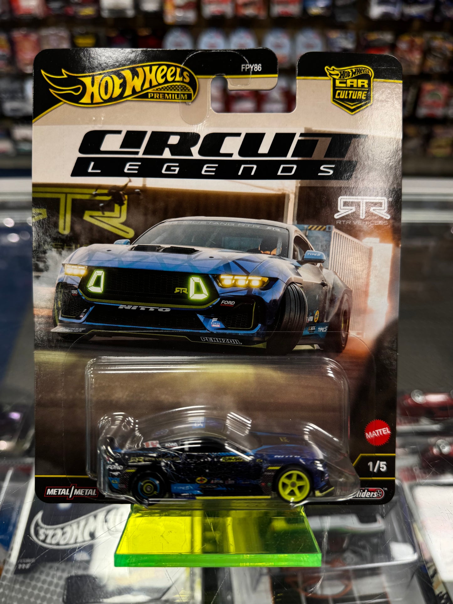 Hot Wheels Premium Circuit Legends Set of 5 961K