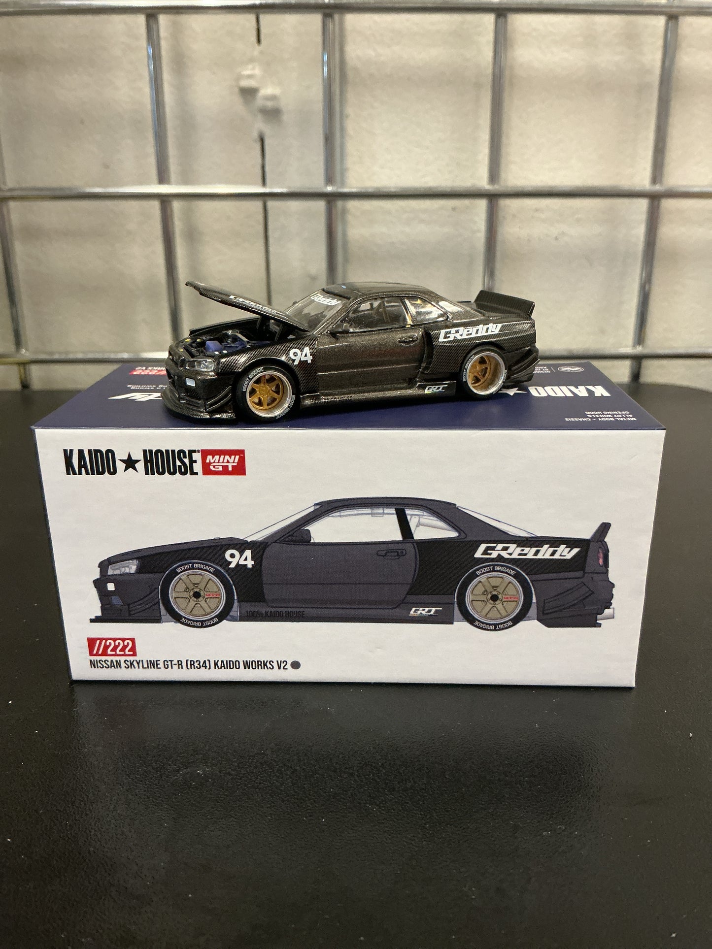 Kaido House KHMG 222 Nissan Skyline GT-R R34 Kaido Works V2