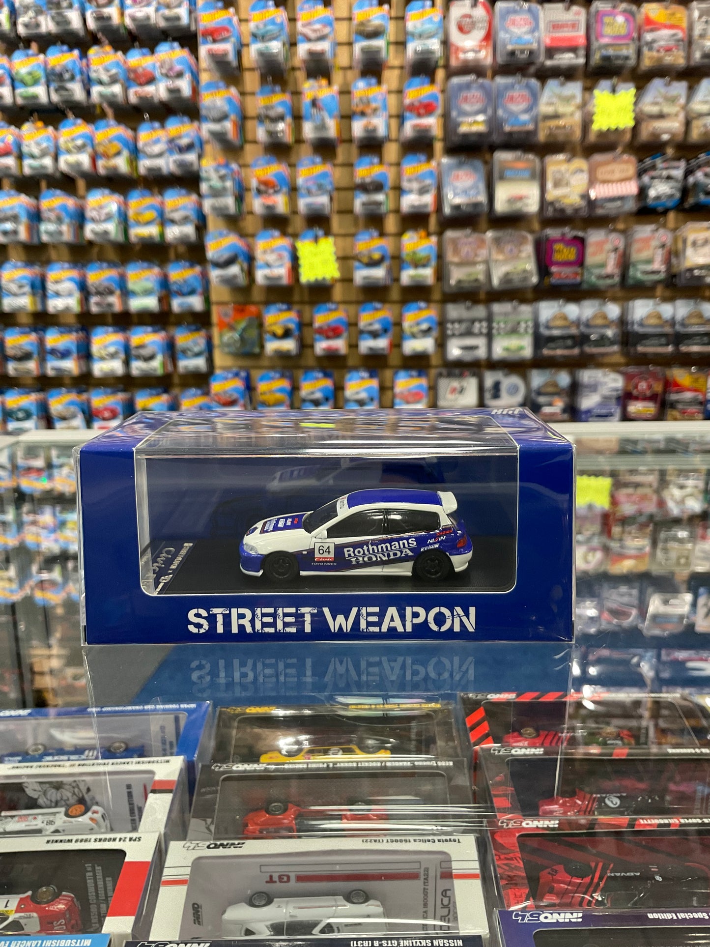 Street Weapon x Ghost Player Rothmans Honda Civic EG6