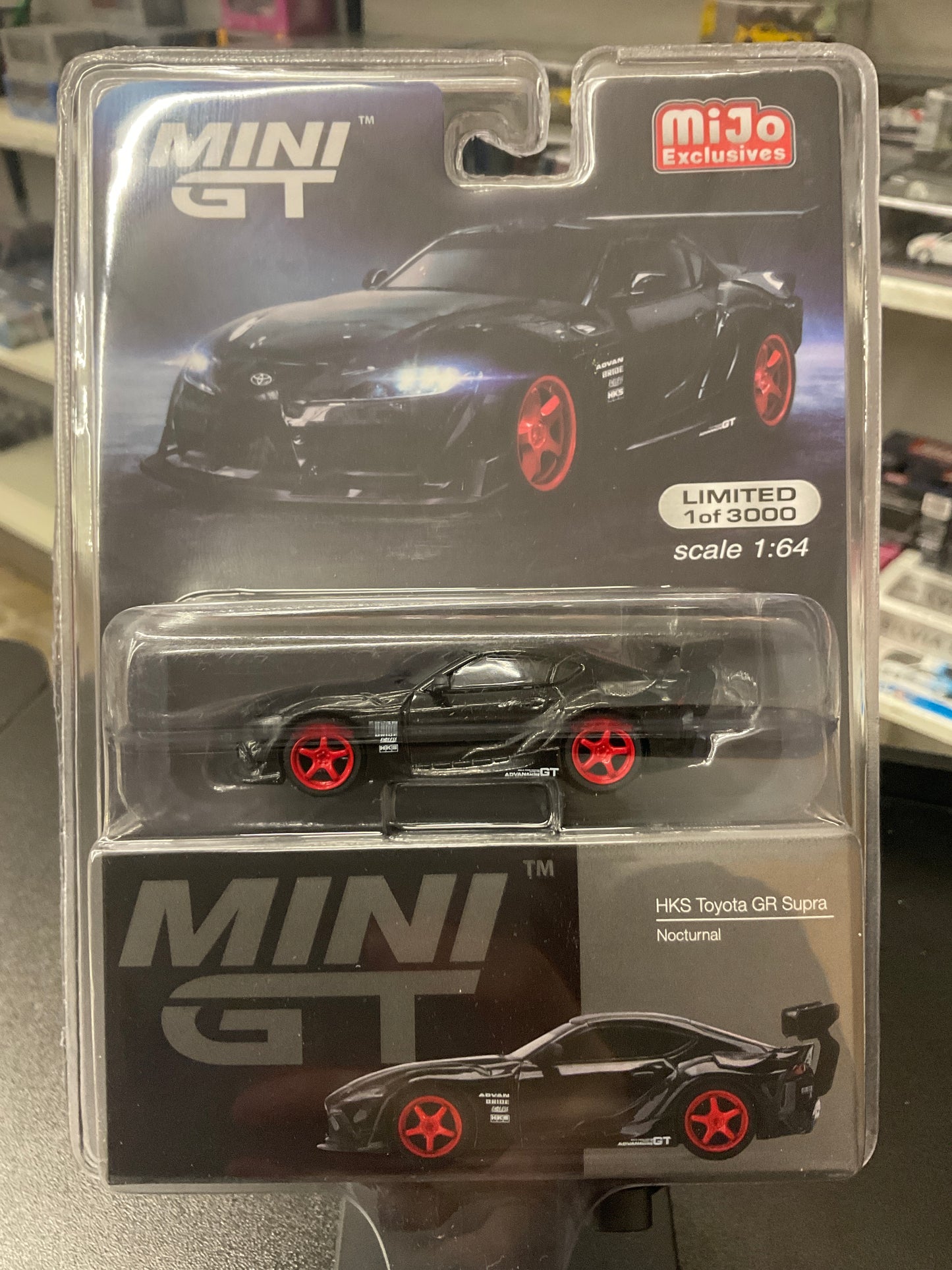 Mini GT 226 HKS Toyota GR Supra | Nocturnal