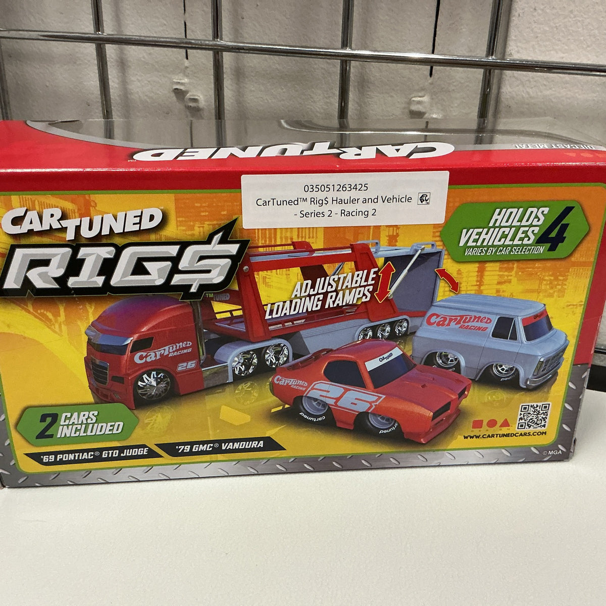 Car Tuned Rig$ Hauler & Vehicle S2 Racing 2 69 Pontiac GTO Judge 79 GMC Vandura