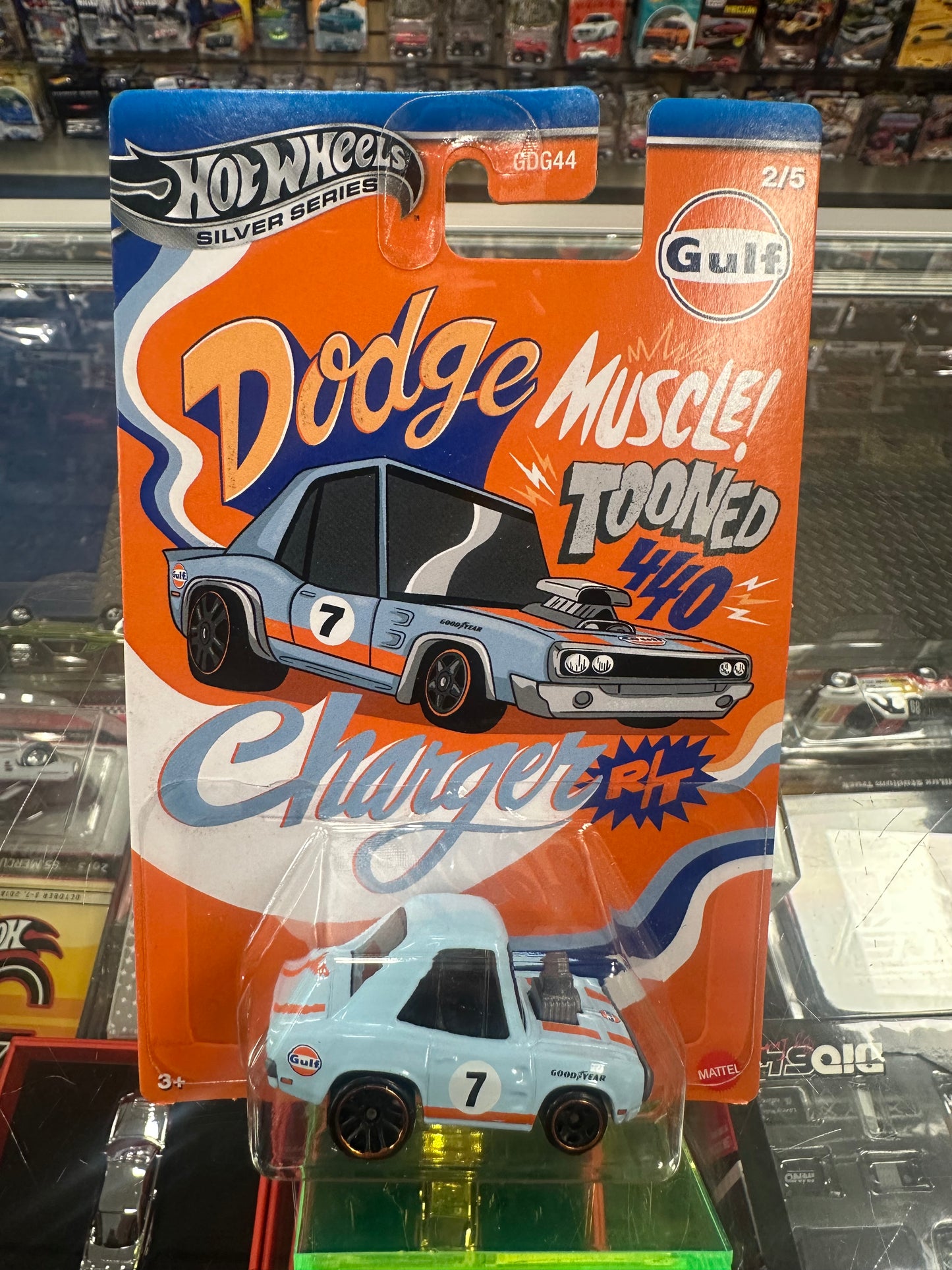 Hot Wheels Silver Series Gulf Tooned Set of 5 957L