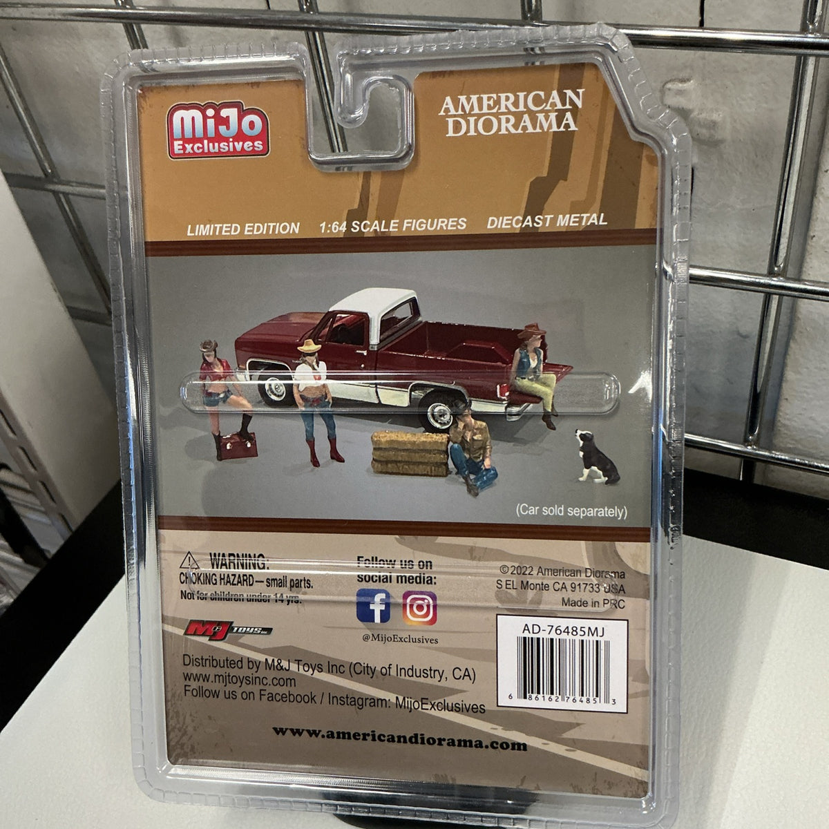 American Diorama Western Style 6 Figures/Pieces 76485