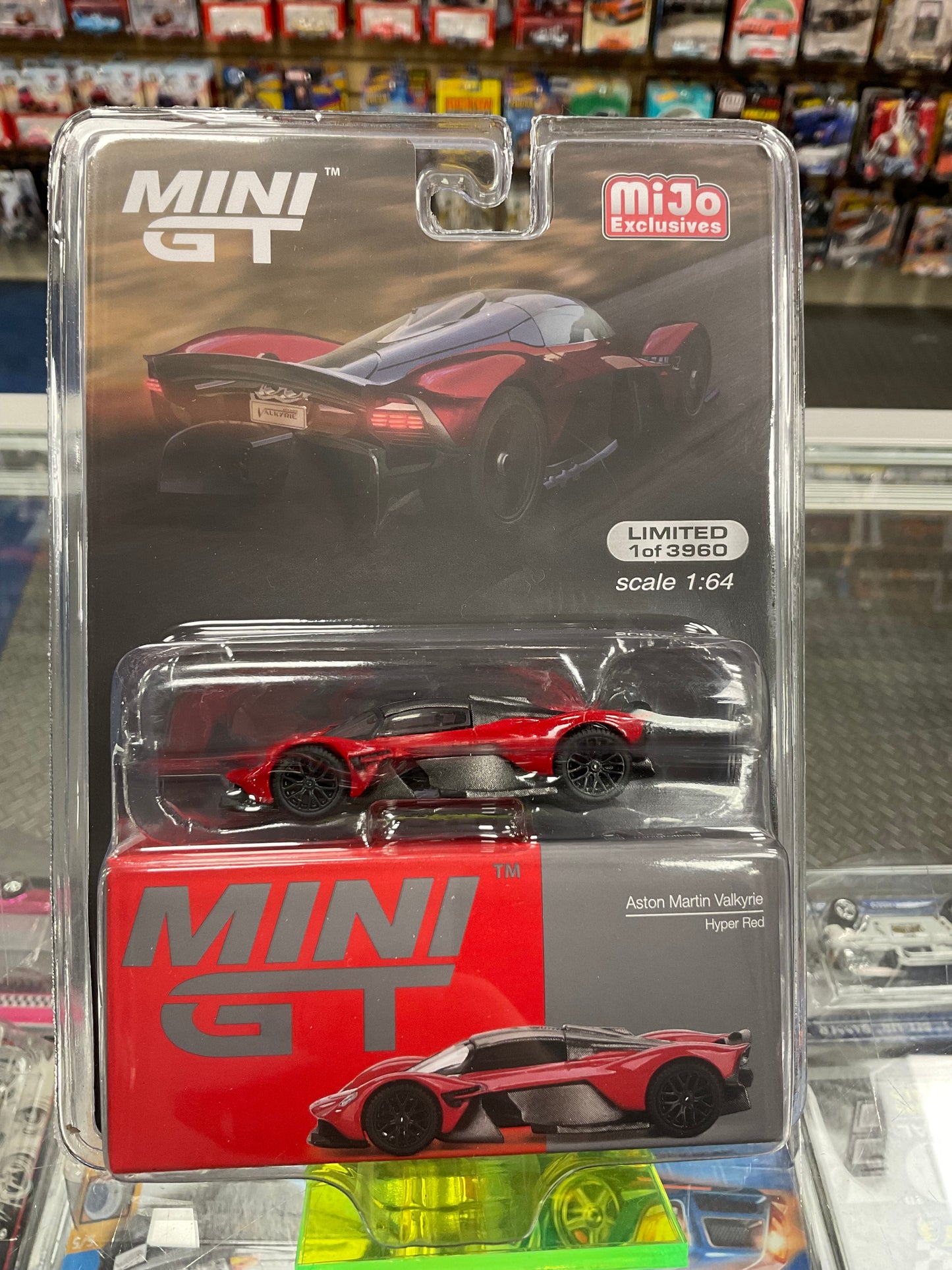 Mini GT 766 Aston Martin Valkyrie Hyper Red