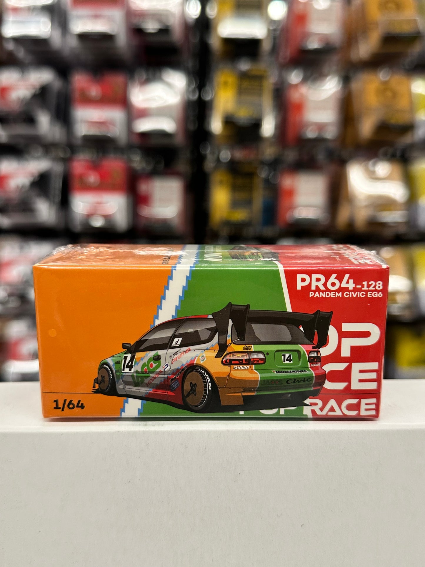 Pop Race PR64-128 Pandem Civic EG6 Metallic Jaccs