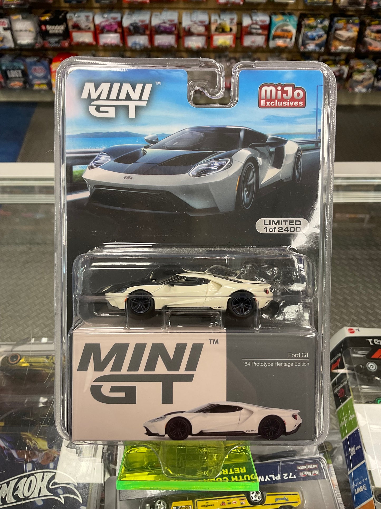 Mini GT 622 Ford GT ‘64 Prototype Heritage Edition