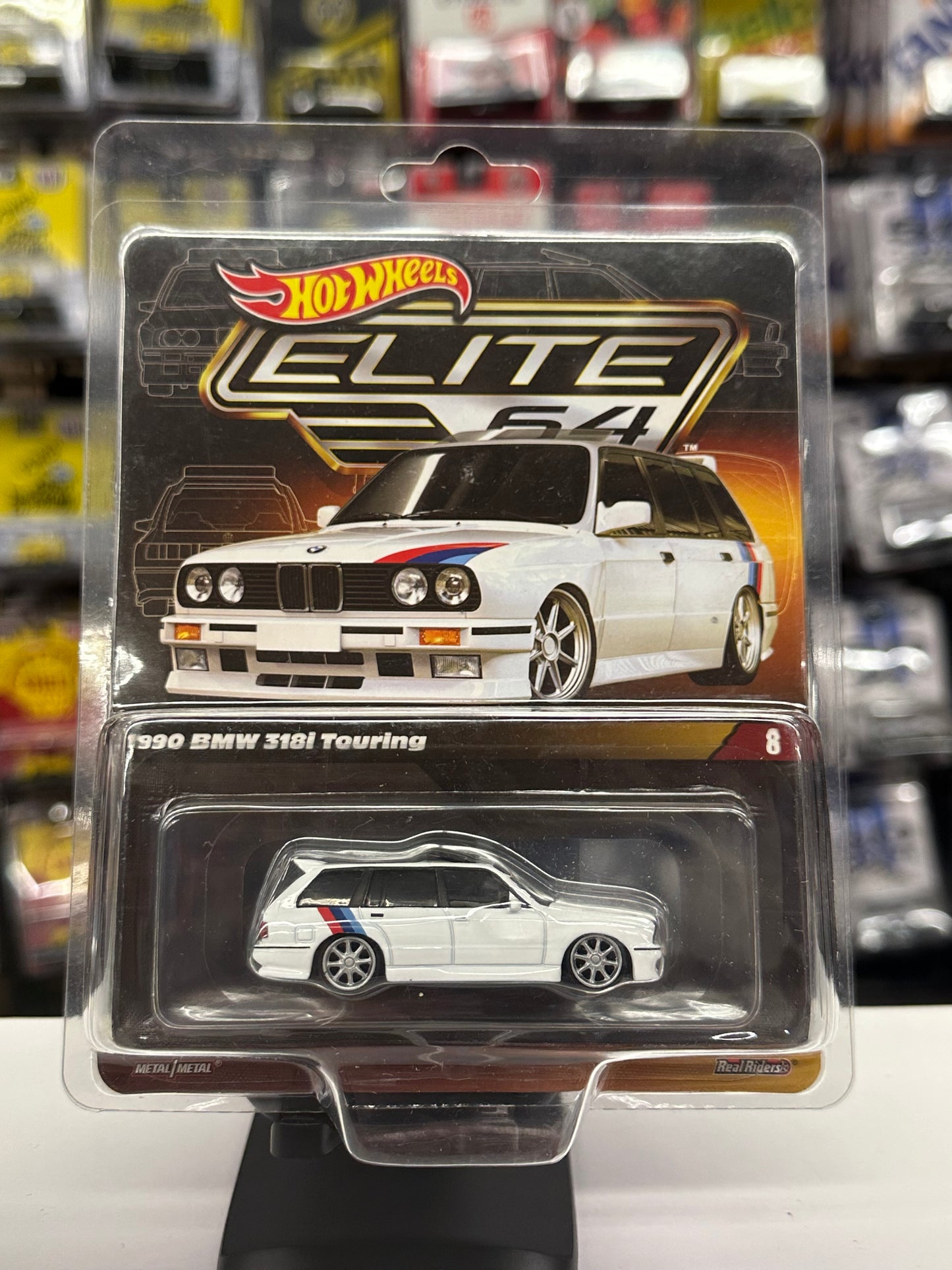 Hot Wheels Elite 64 1990 BMW 318i Touring