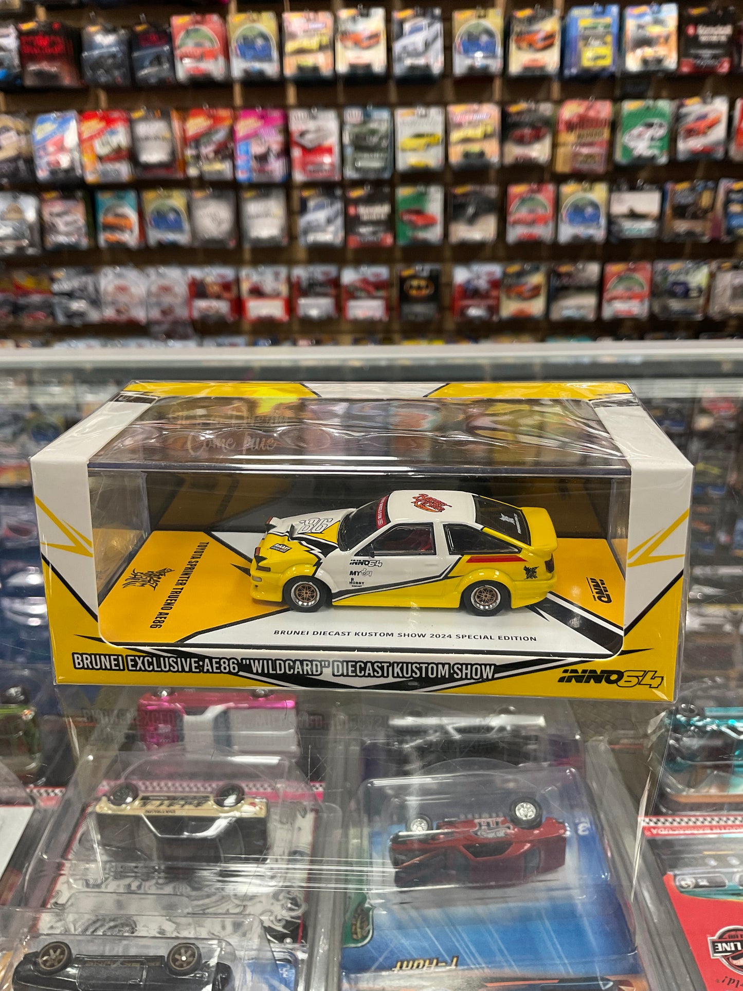 Inno64 Brunei Exclusive AE86 “AE86” Diecast Kustom Show 2024