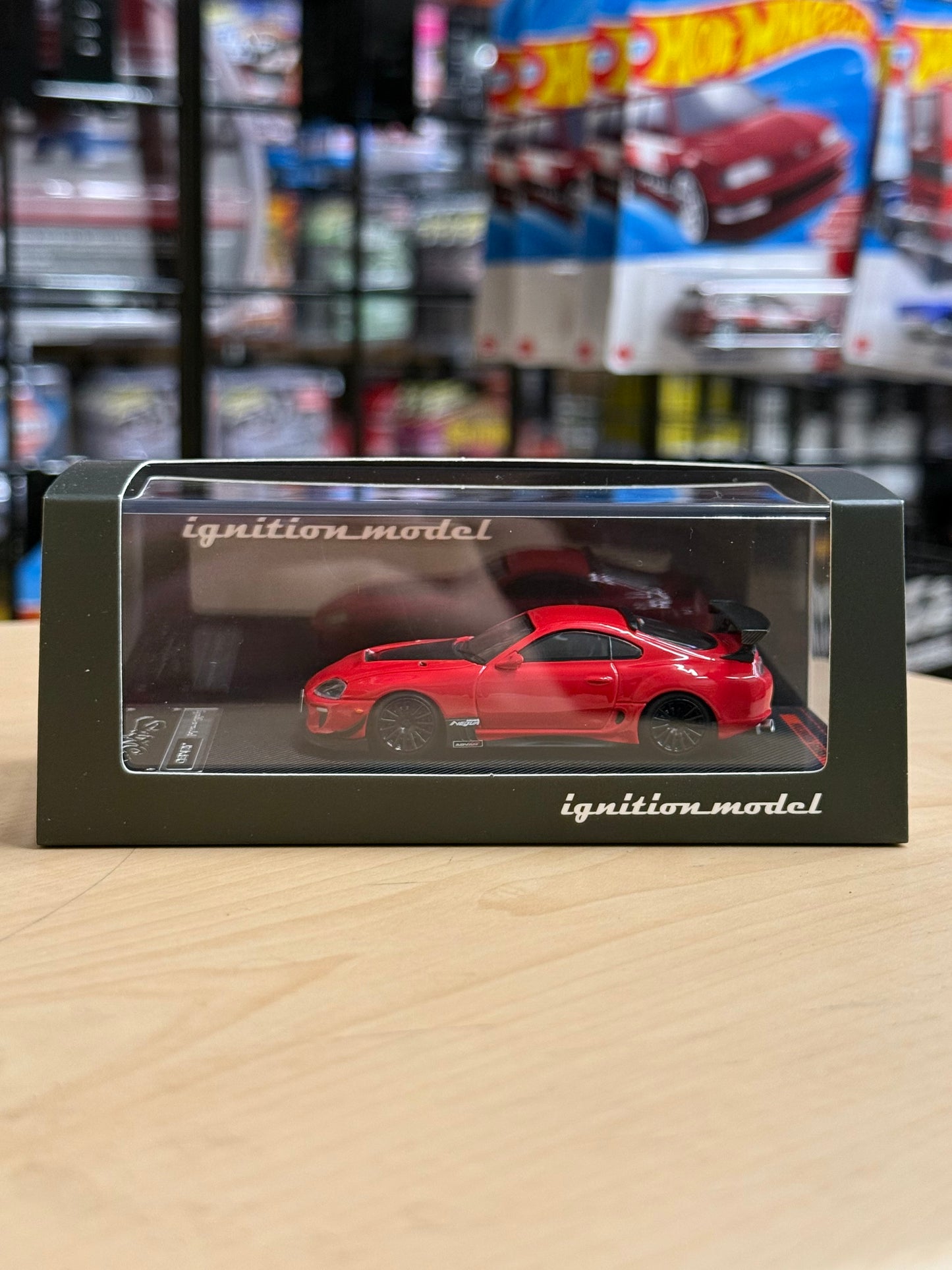 Ignition Model Toyota Supra (JZA80) RZ Red