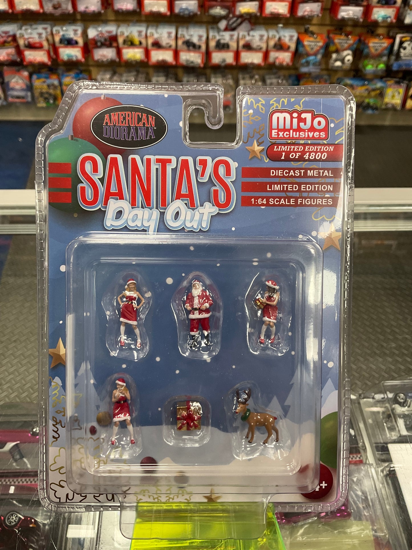 American Diorama Santa’s Day Out Diecast Figures