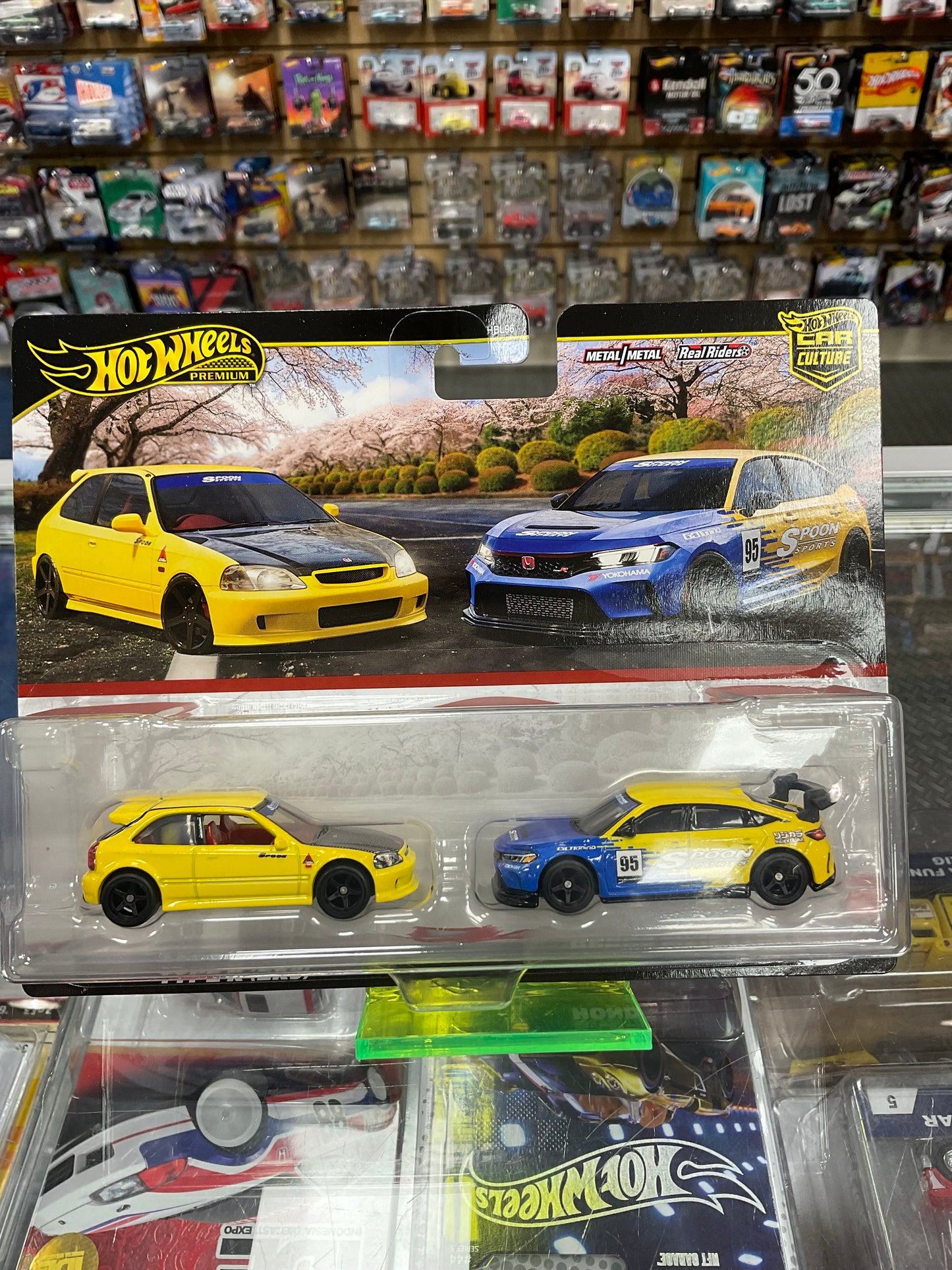 Hot Wheels Premium 2 pack set of 3 956R