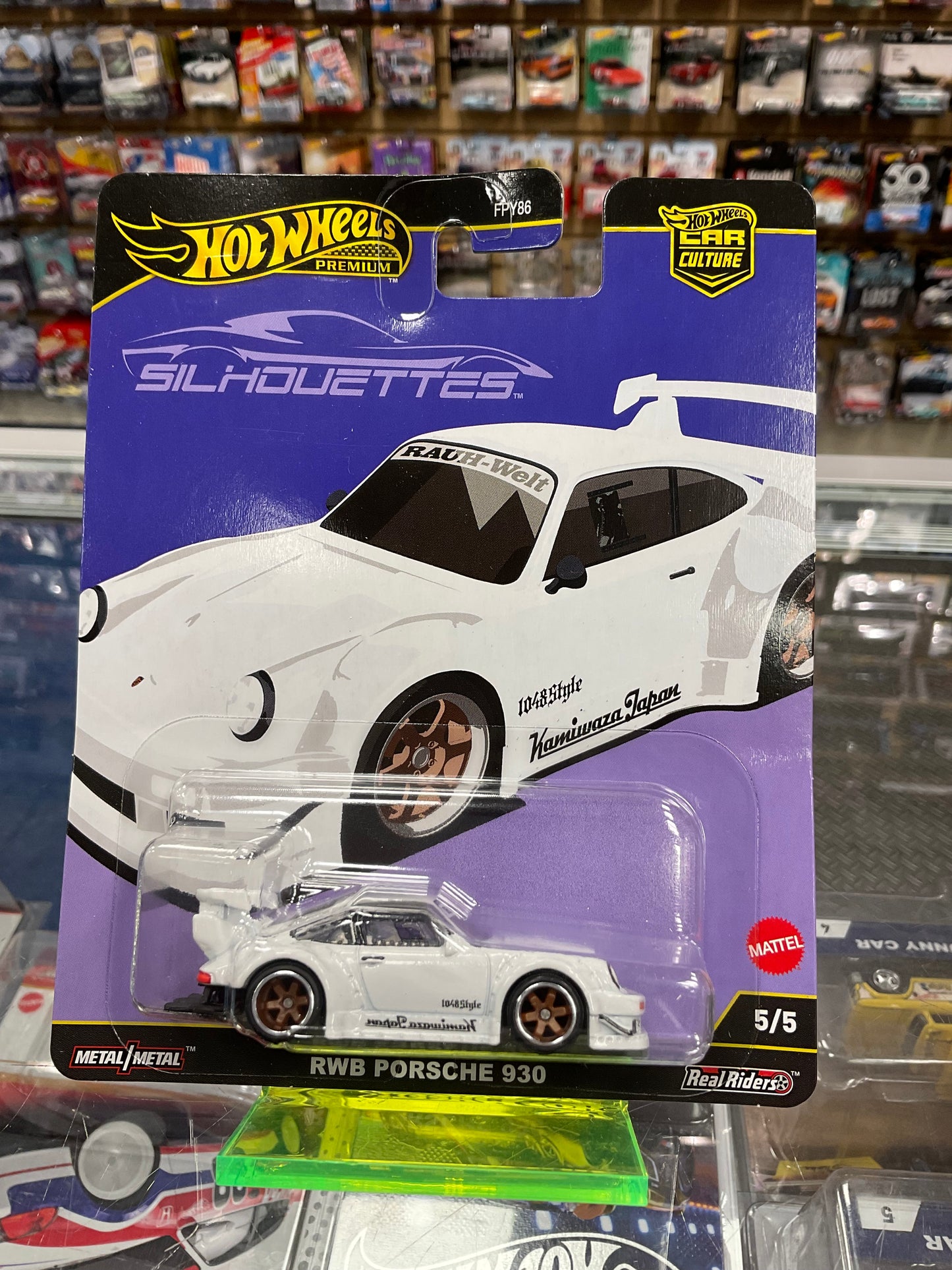 Hot Wheels Premium Silhouettes Set of 5 961G