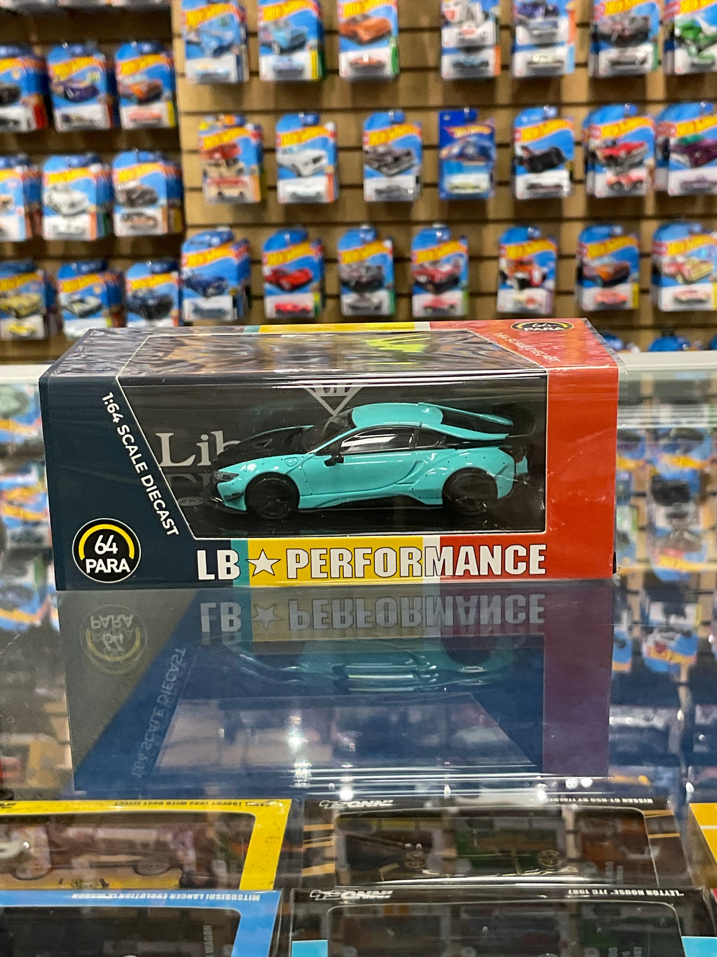 Para64 LBWK BMW i8 Peppermint Green and Black