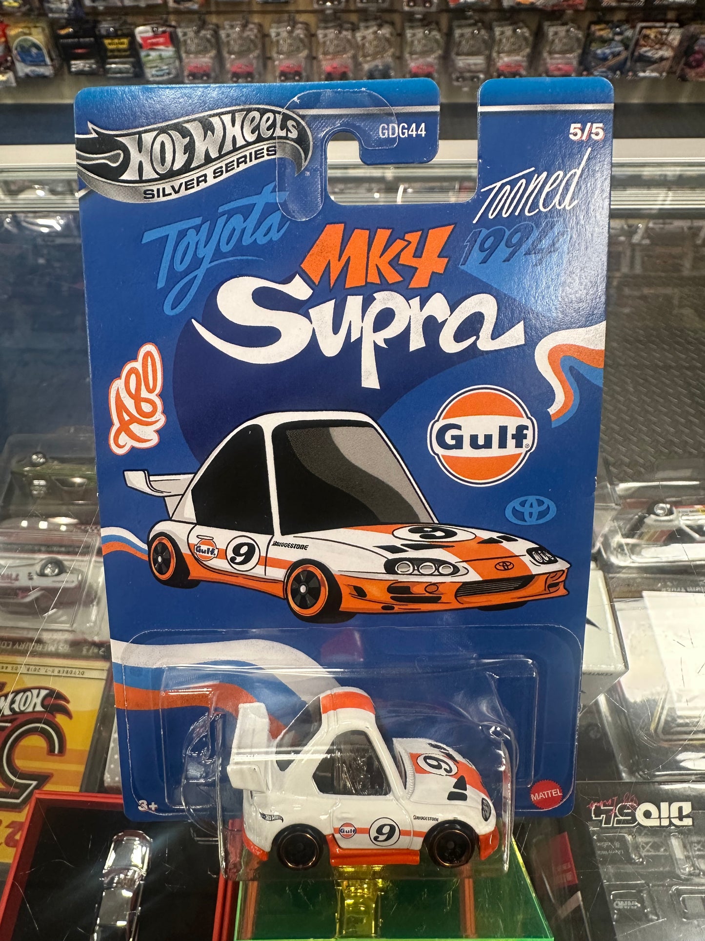 Hot Wheels Silver Series Gulf Tooned Set of 5 957L