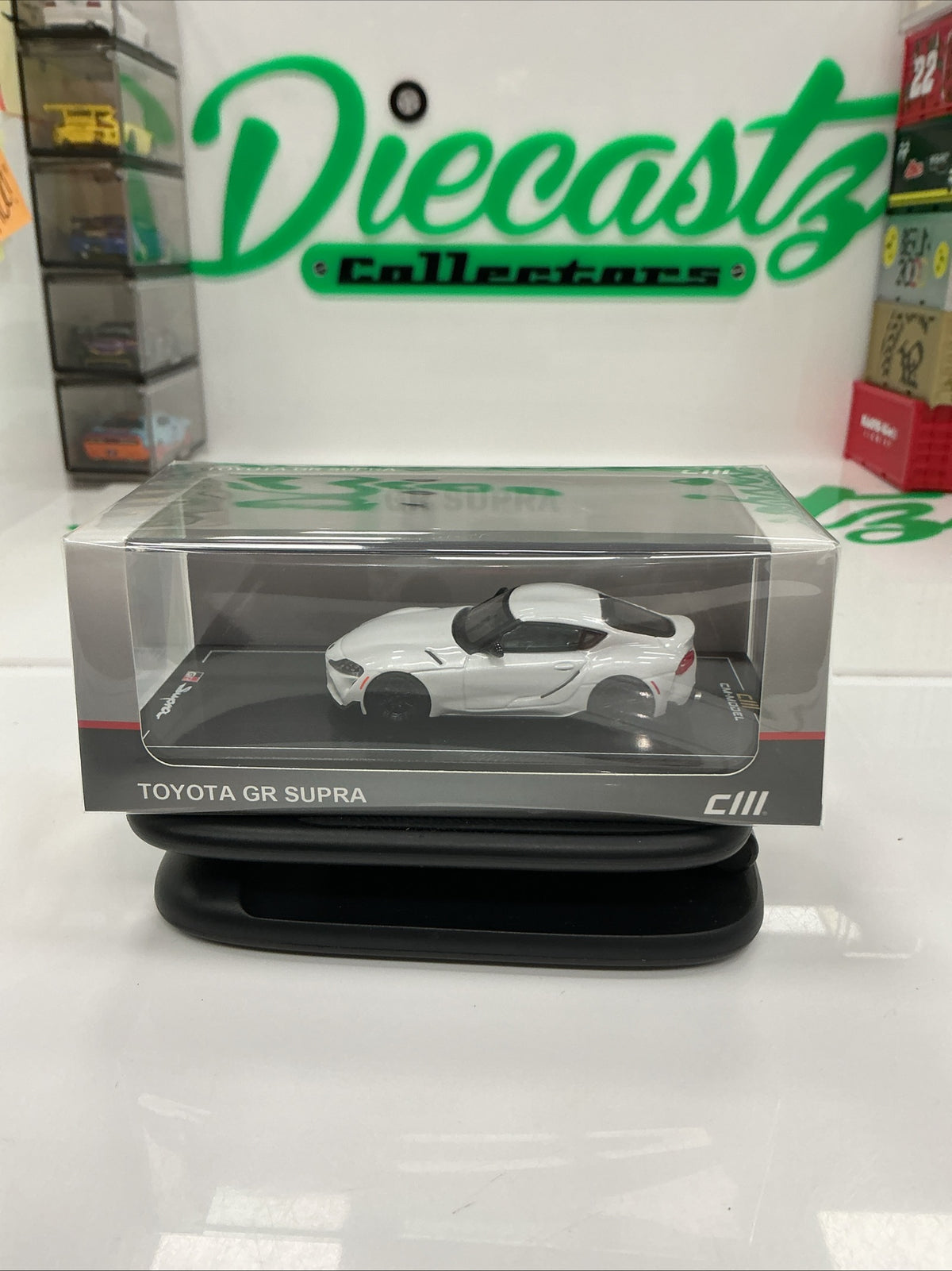 CM Model Toyota GR Supra A90 White