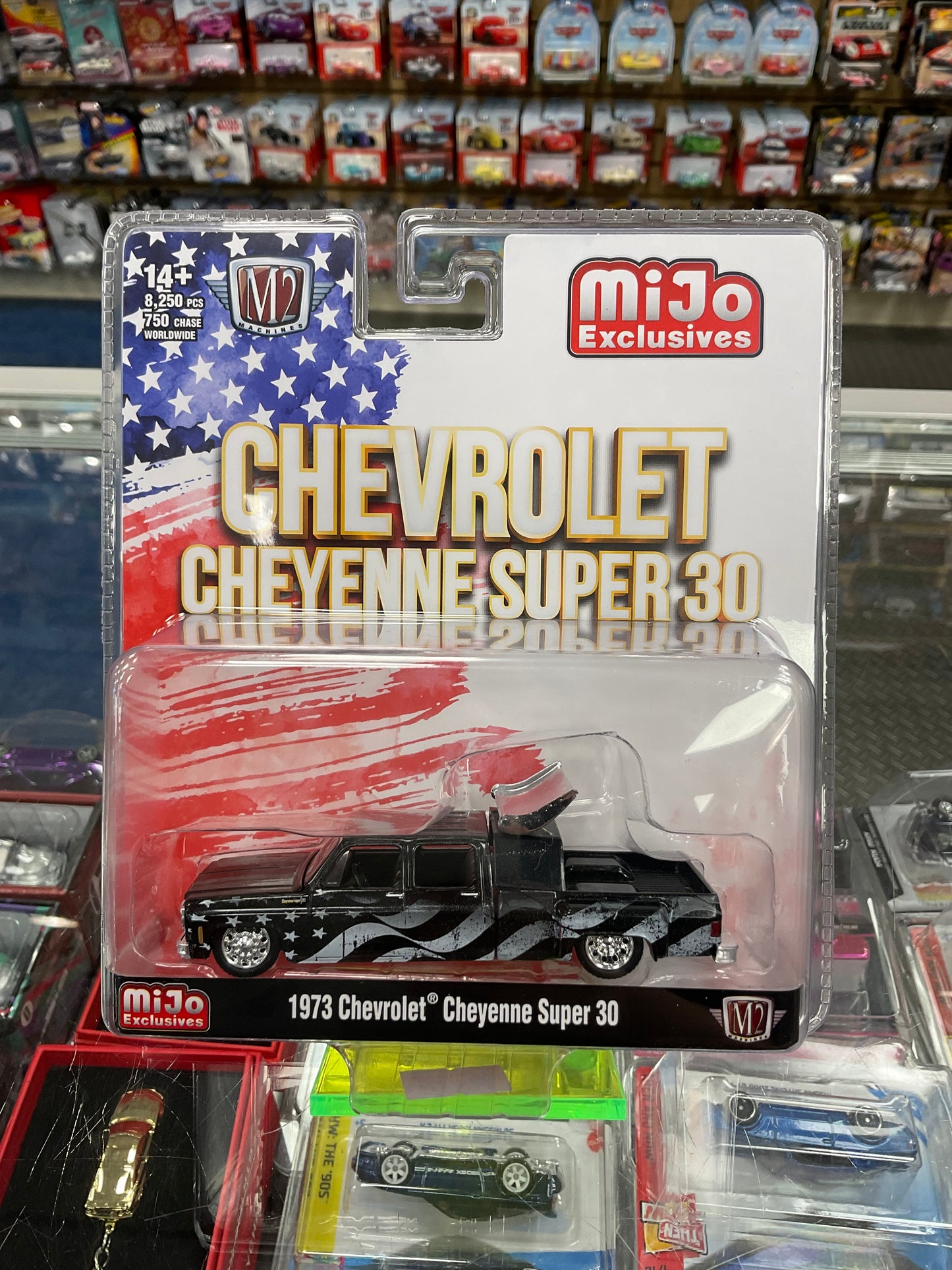 M2 1973 Chevrolet Cheyenne Super 30 Black Flag