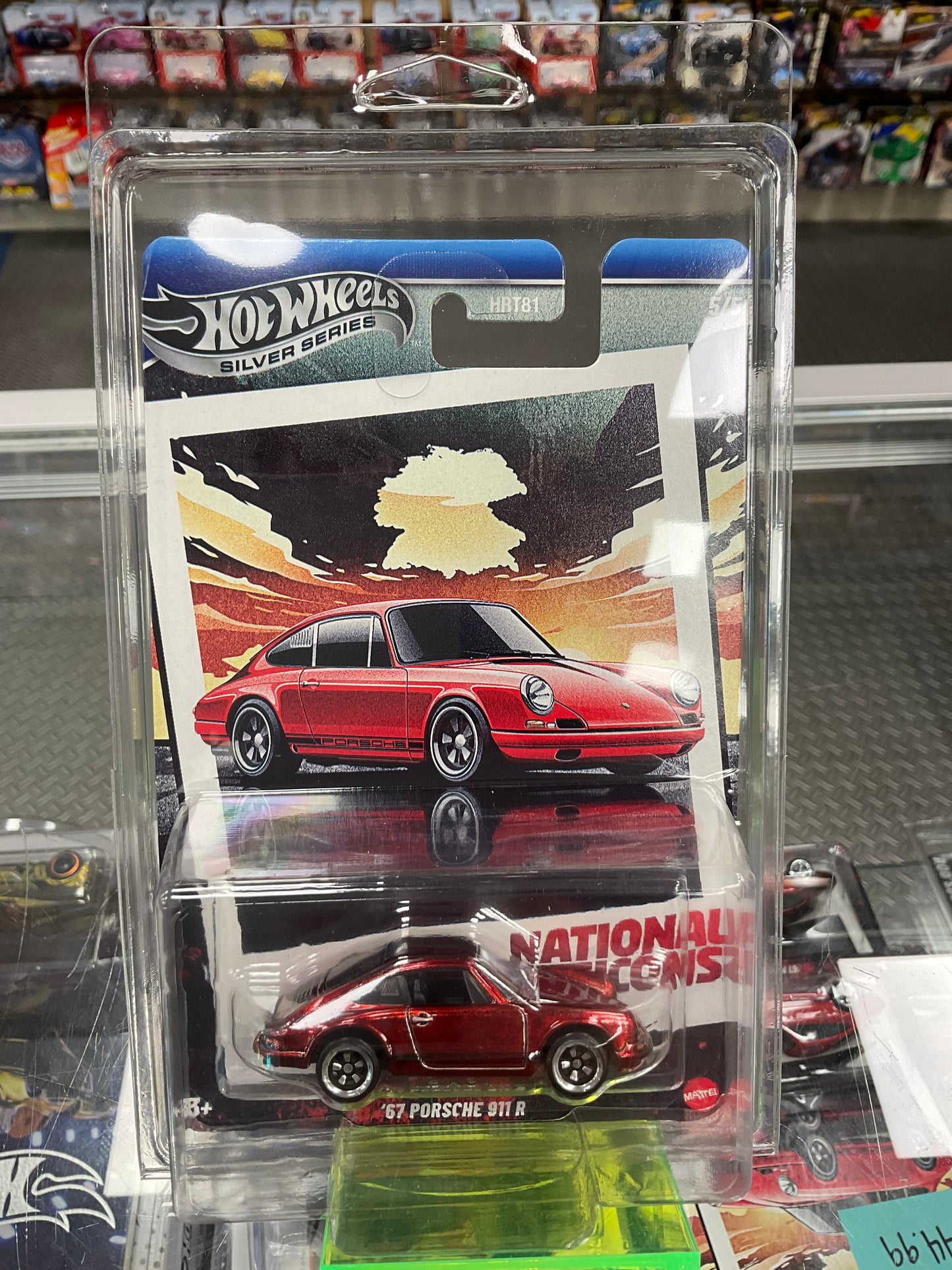 Hot Wheels Silver Series National Icons ‘67 Porsche 911 R CHASE