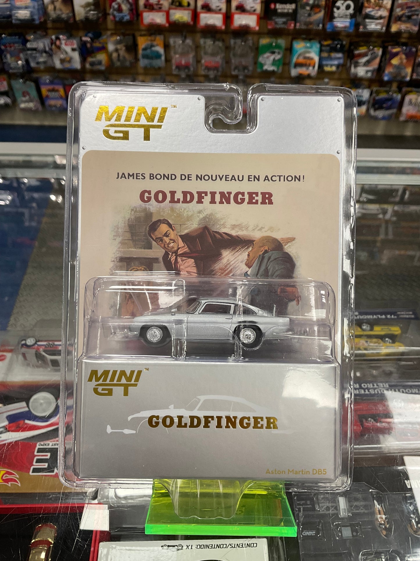 Mini GT 900 007 Goldfinger Aston Martin DB5