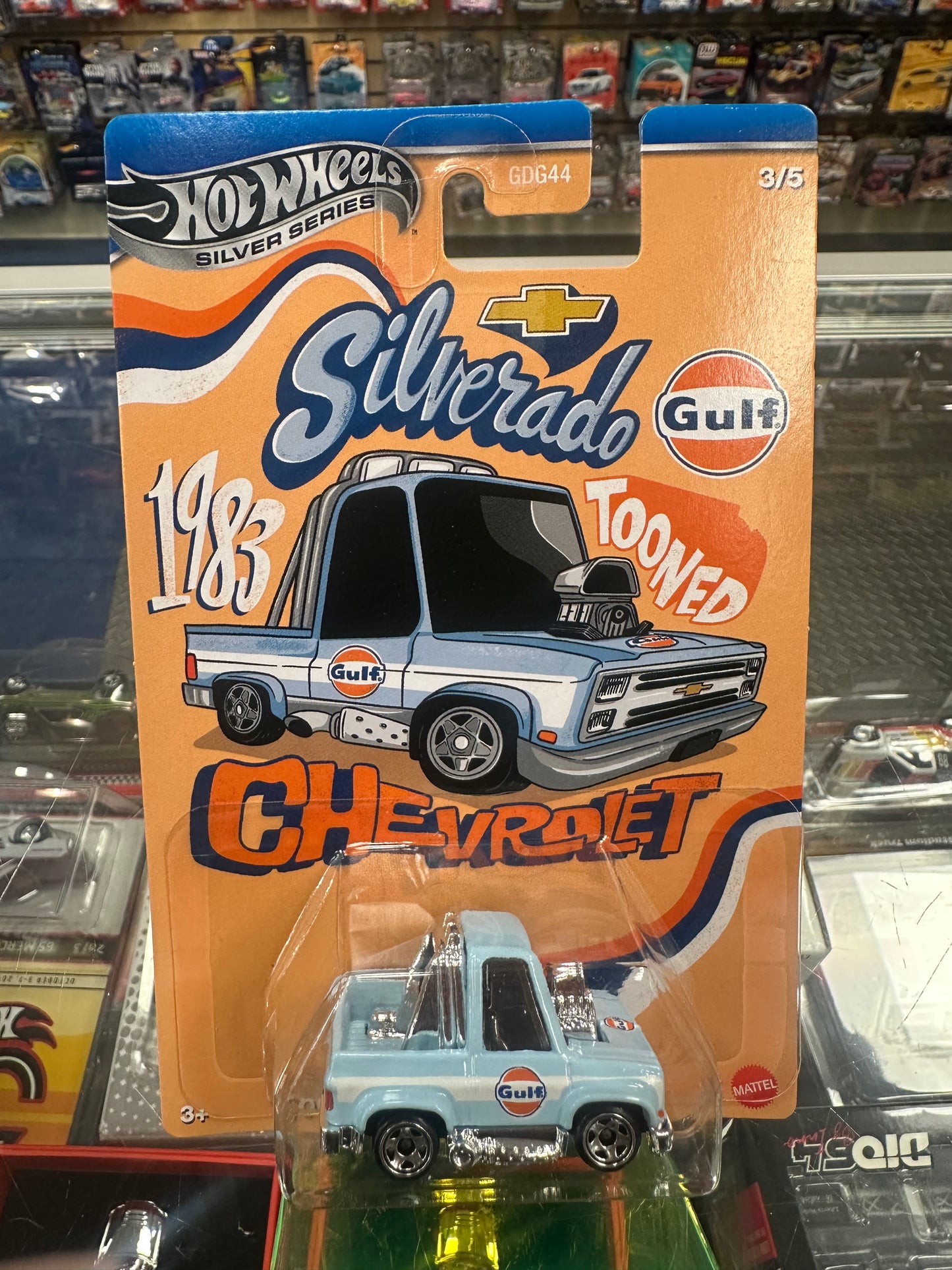 Hot Wheels Silver Series Gulf Tooned Set of 5 957L
