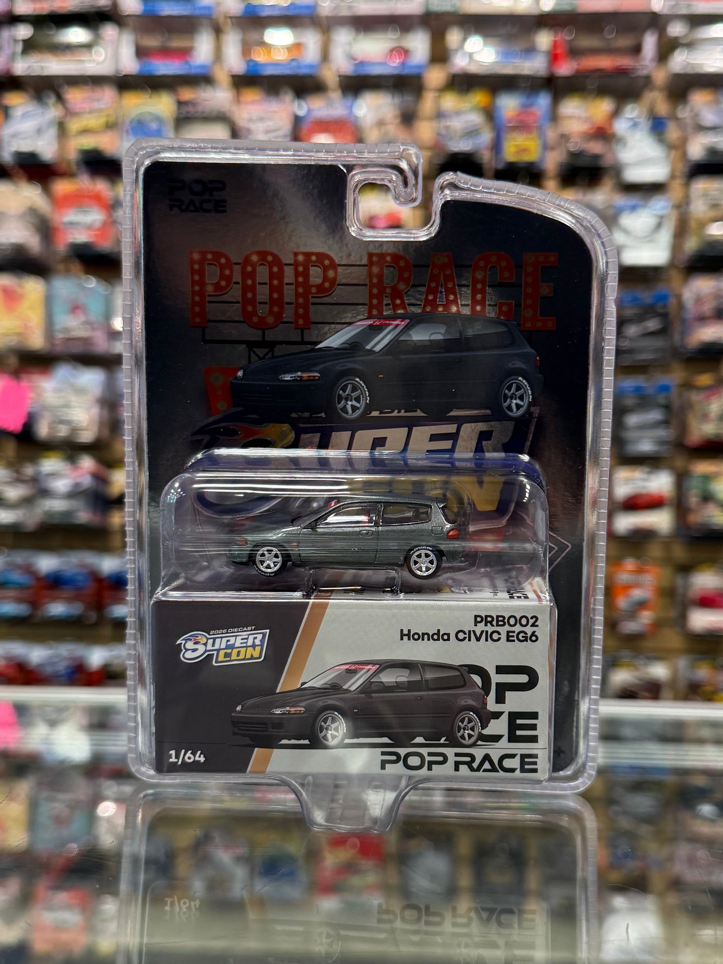 Pop Race Supercon PRB002 Honda Civic EG6