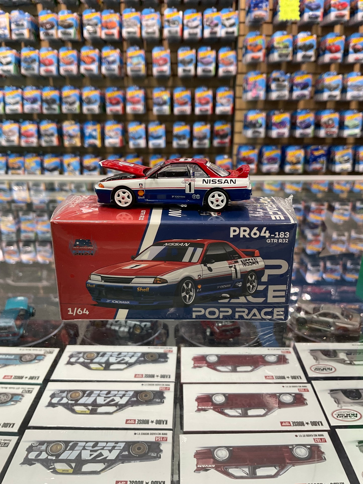 Pop Race PR64-183 GTR R32 Australian Diecast Expo 2024