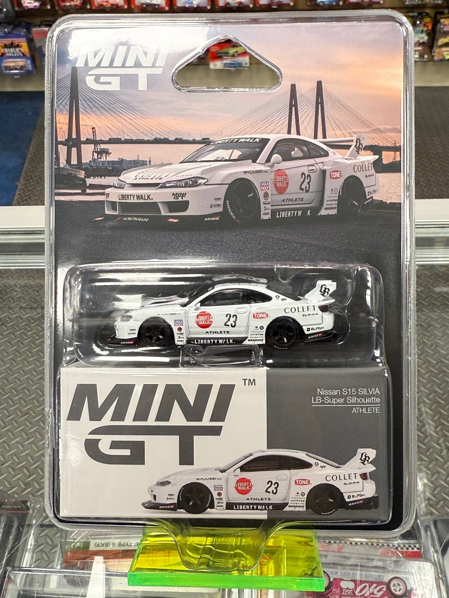 Mini GT 1054 Nissan S15 Silvia LB-Super Silhouette Athlete