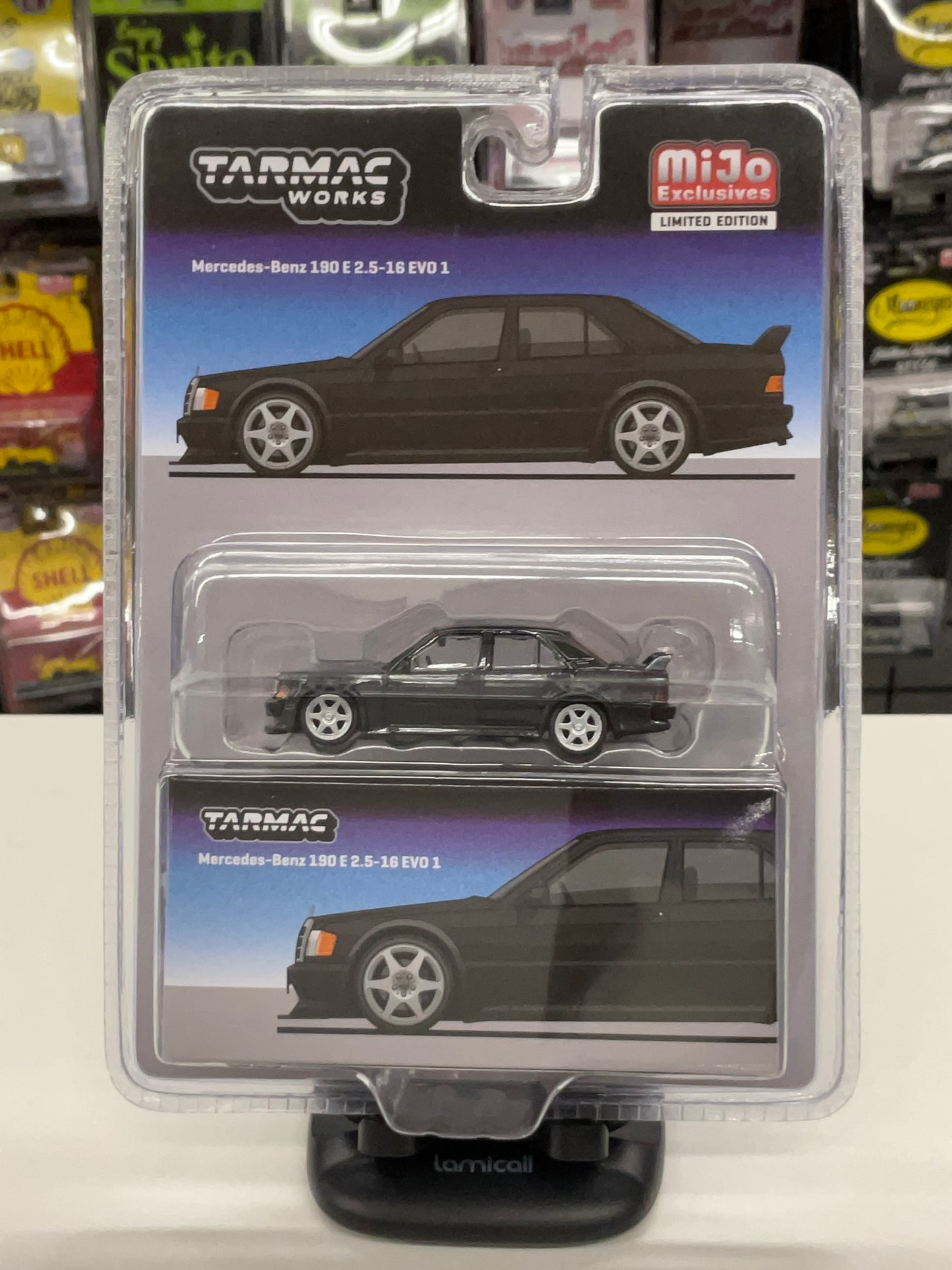 Tarmac Works Mercedes-Benz 190 E 2.5-16 EVO 1 Blue-Black Metallic