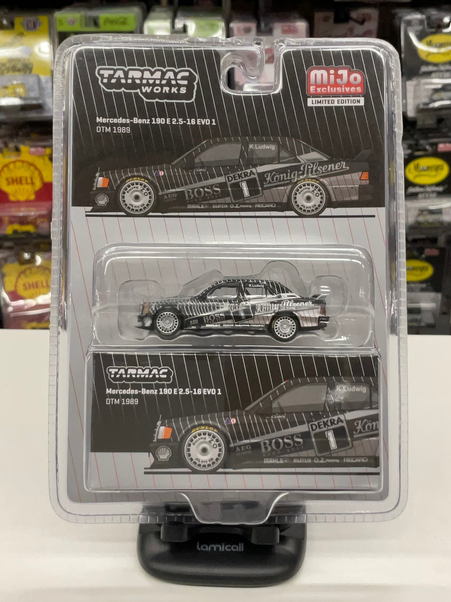 Tarmac Works Mercedes-Benz 190 E2.5-16 EVO 1 DTM 1989 Klaus Ludwig