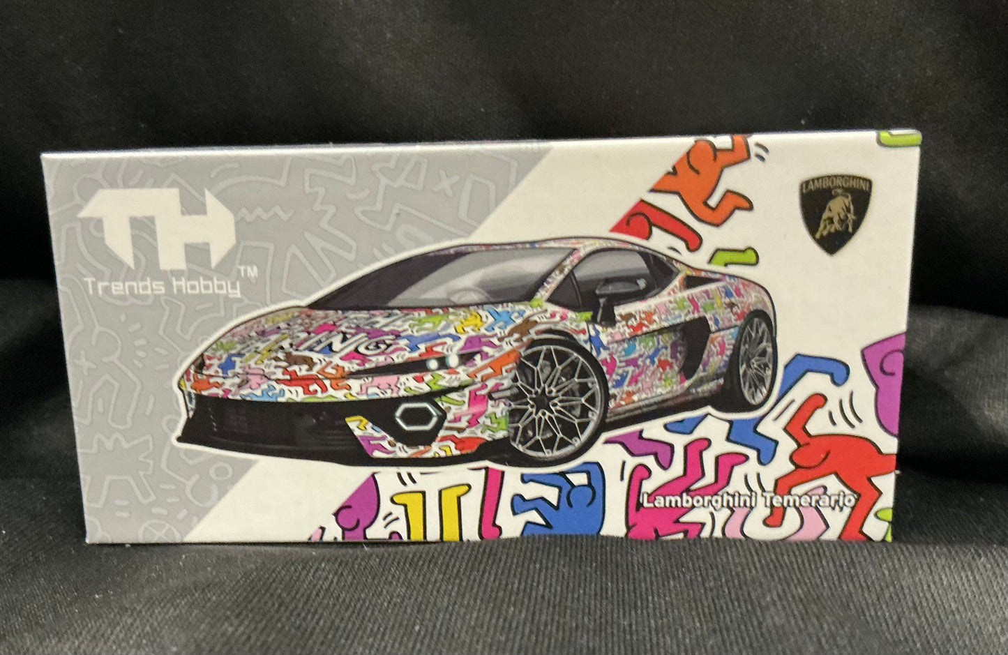 Trends Hobby Lamborghini Temerario x Keith Haring Car Taiwan Exclusive