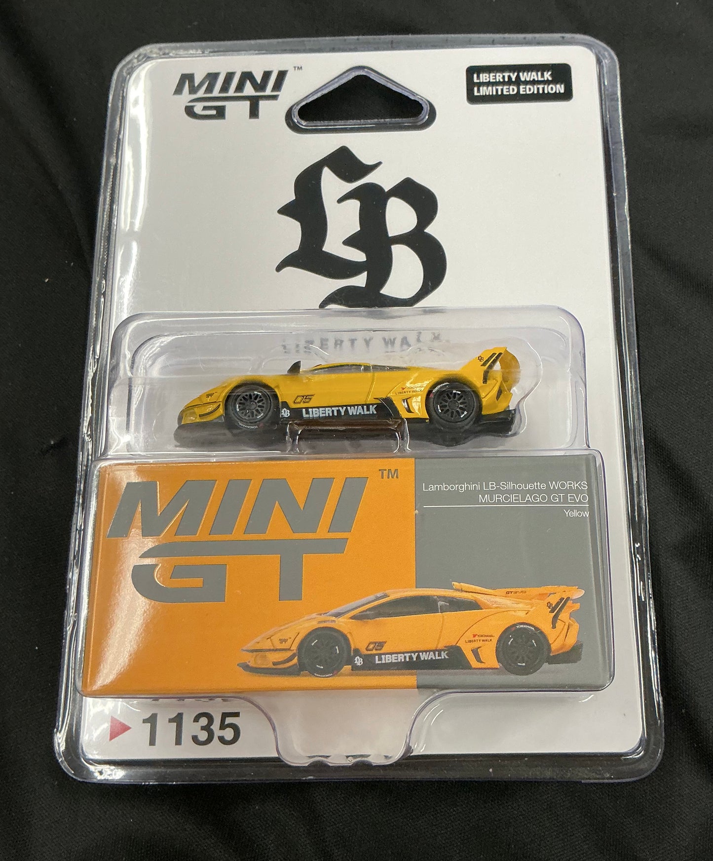 Mini GT LB-Silhouette WORKS MURCIELAGO GT Evo Liberty Walk Limited Edition