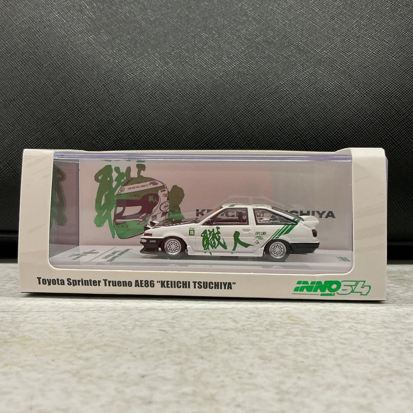 Inno64 Toyota Sprinter Trueno AE86 “KEIICHI TUSCHIYA”