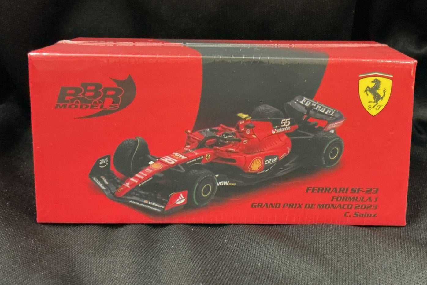 Ferrari SF23 #55 C. Sainz 2023 Monaco GP #64023 BBR