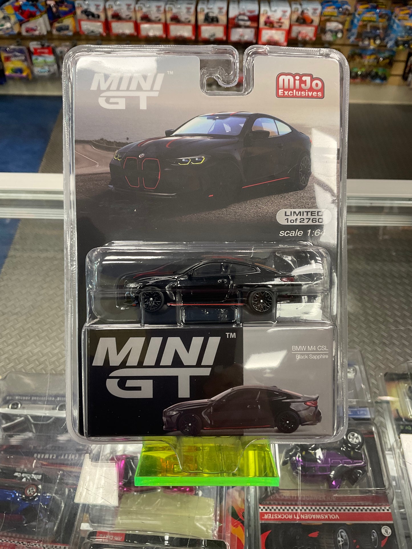 Mini GT 703 BMW M4 CSL Black Sapphire