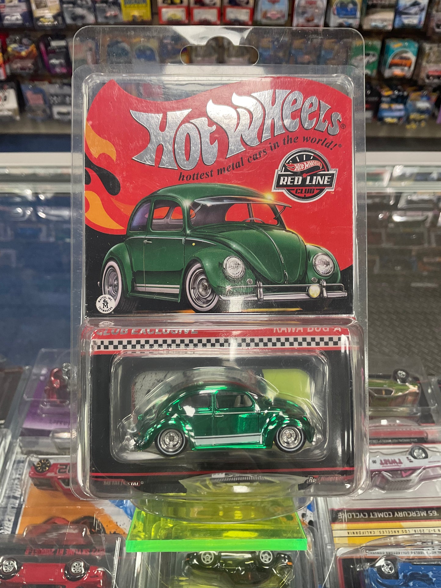 Hot Wheels RLC Green Kawa-Bug-A