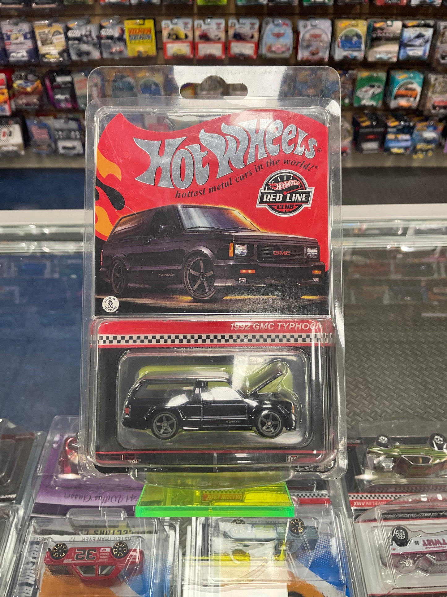 Hot Wheels RLC 1992 Black GMC Typhoon