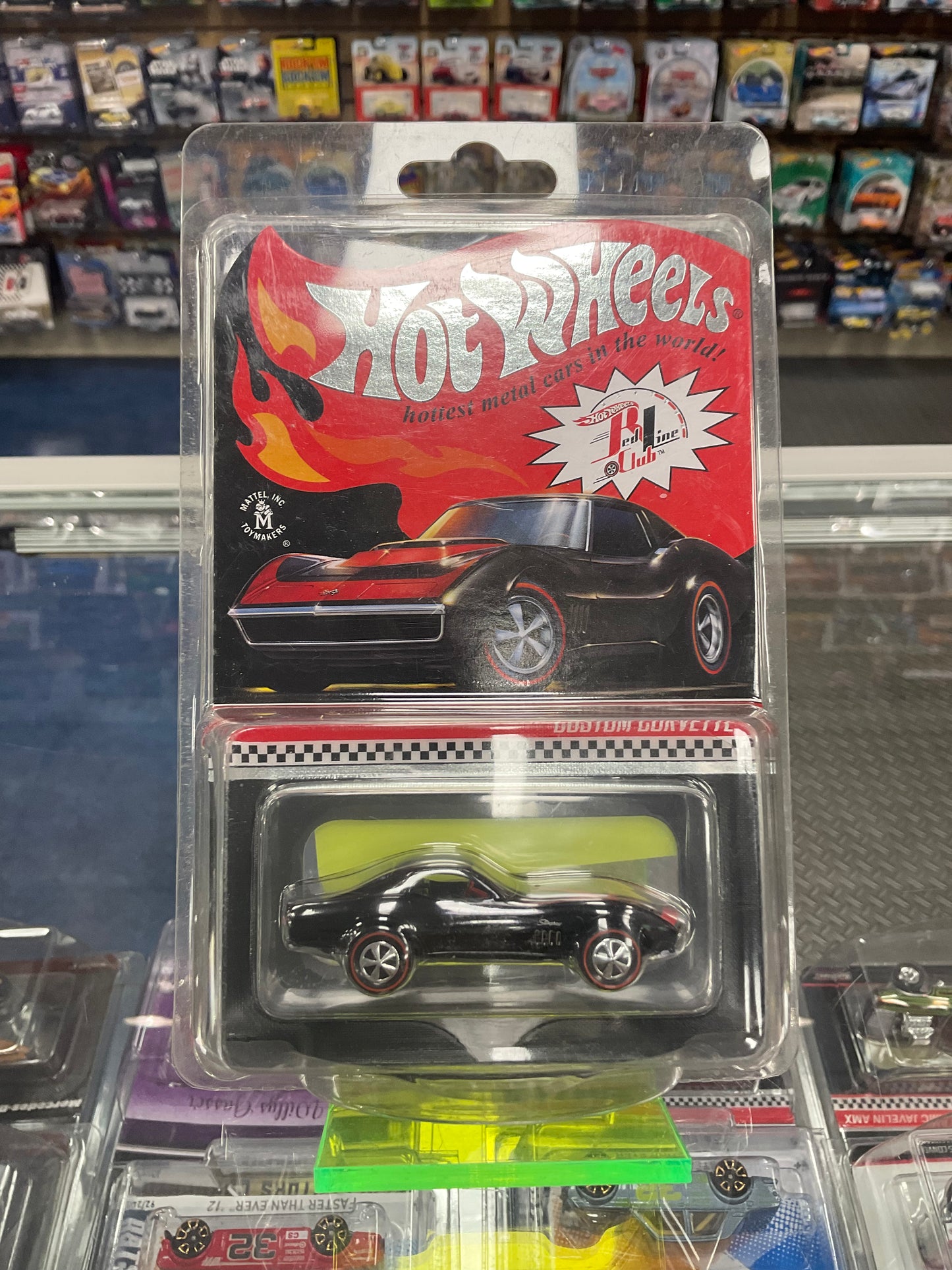 Hot Wheels RLC Black Custom Corvette